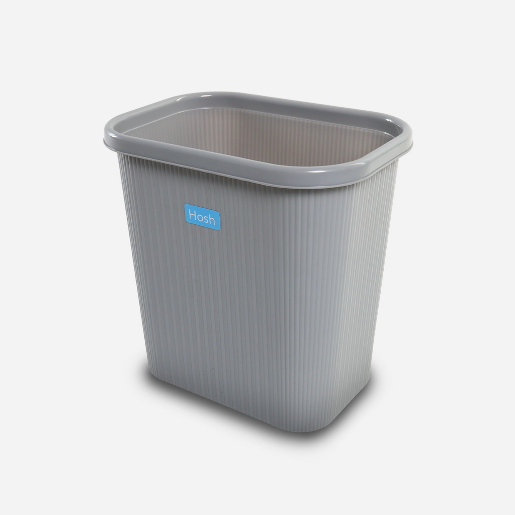 Hosh Rectangular Trash Bin (Gray) - 8L – SM Home