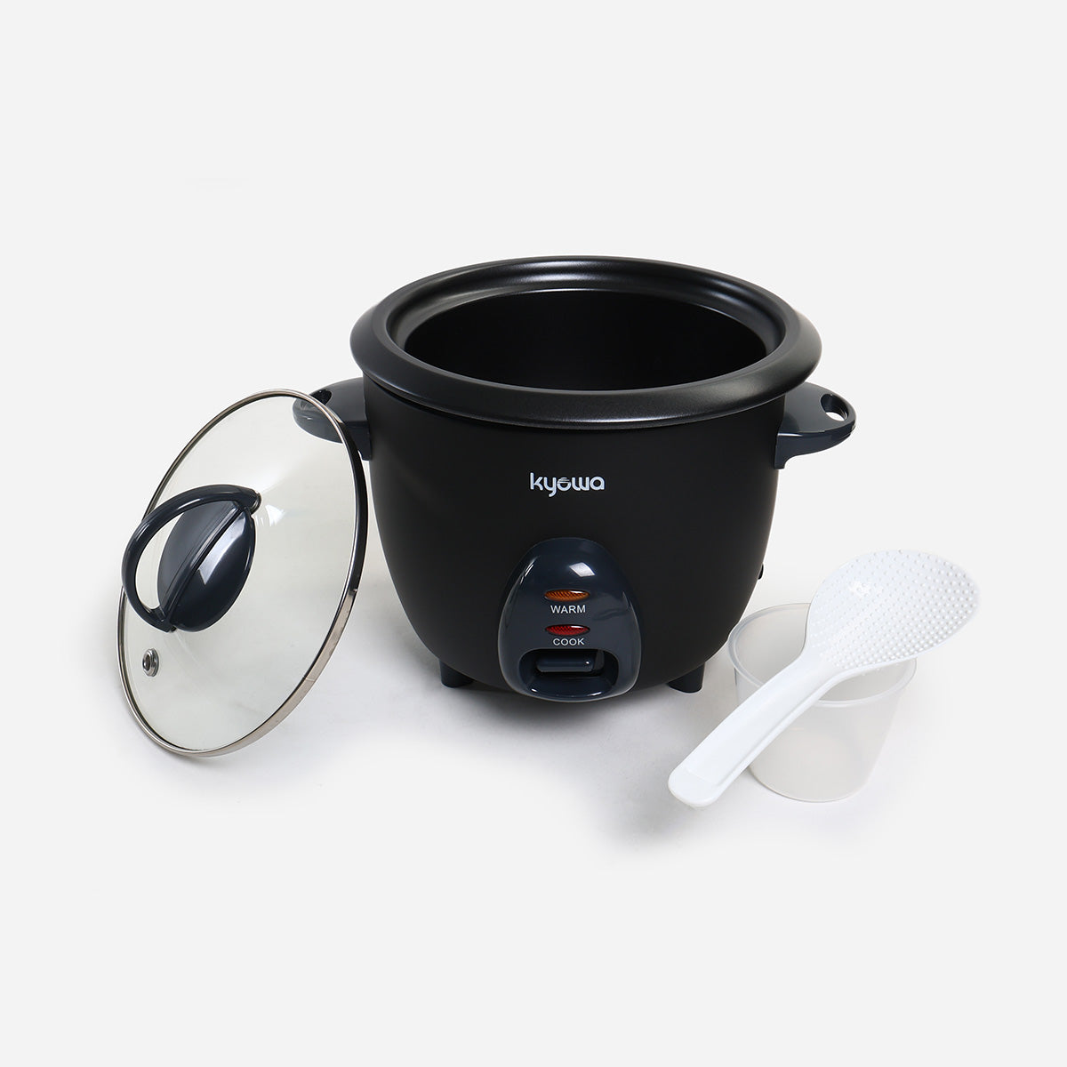 Kyowa Rice Cooker KW 2035 (Black) - 0.6L