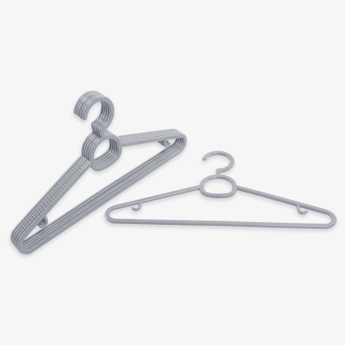 Hosh 6-Piece Slim Hanger Set – Gray