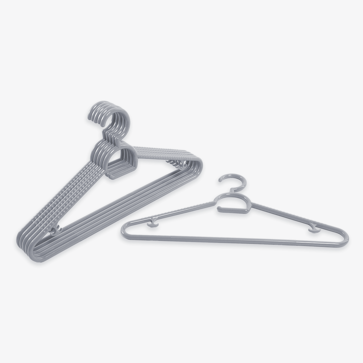Hosh 6-Piece Hanger Set – Gray