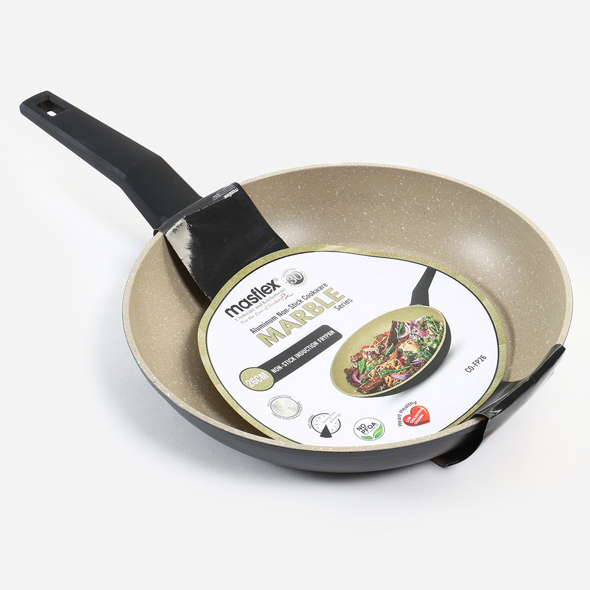 Masflex Marble Forged Induction Frypan CO-FP26 - 26cm