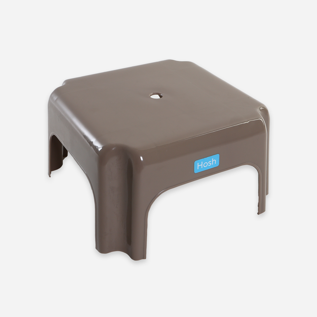 Hosh Square Stool - Brown