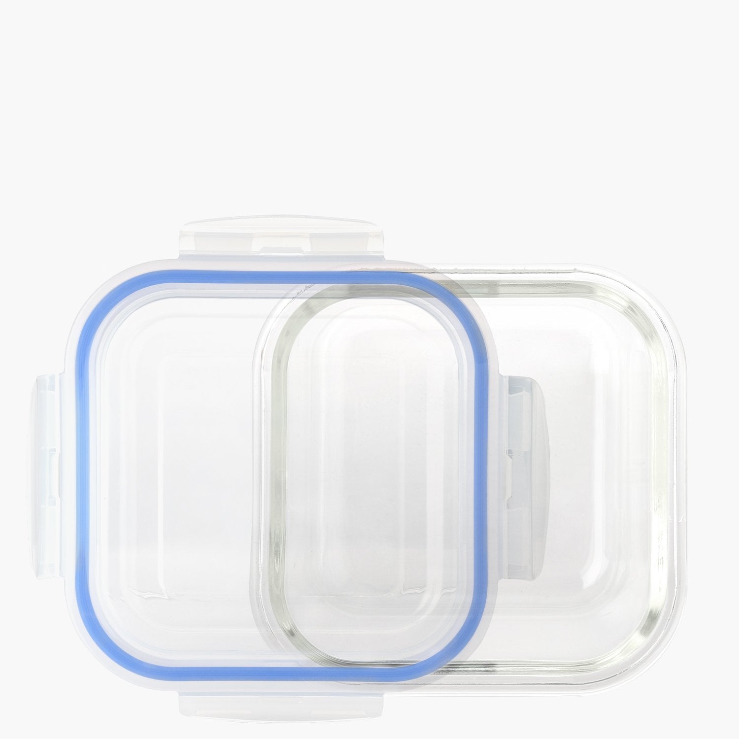 Masflex Airtight Square Glass Food Container 520mL