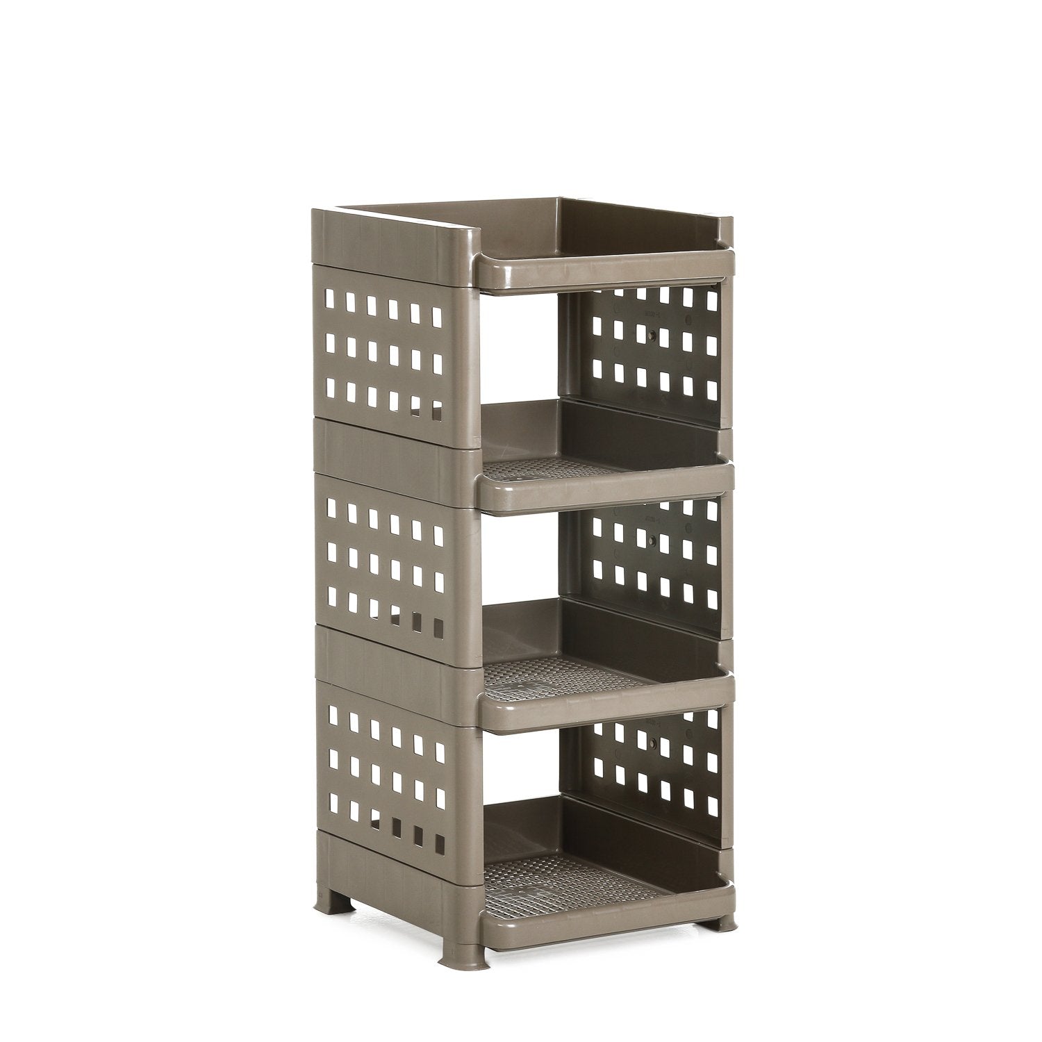 Megabox 4-Layer Utility Rack - Brown