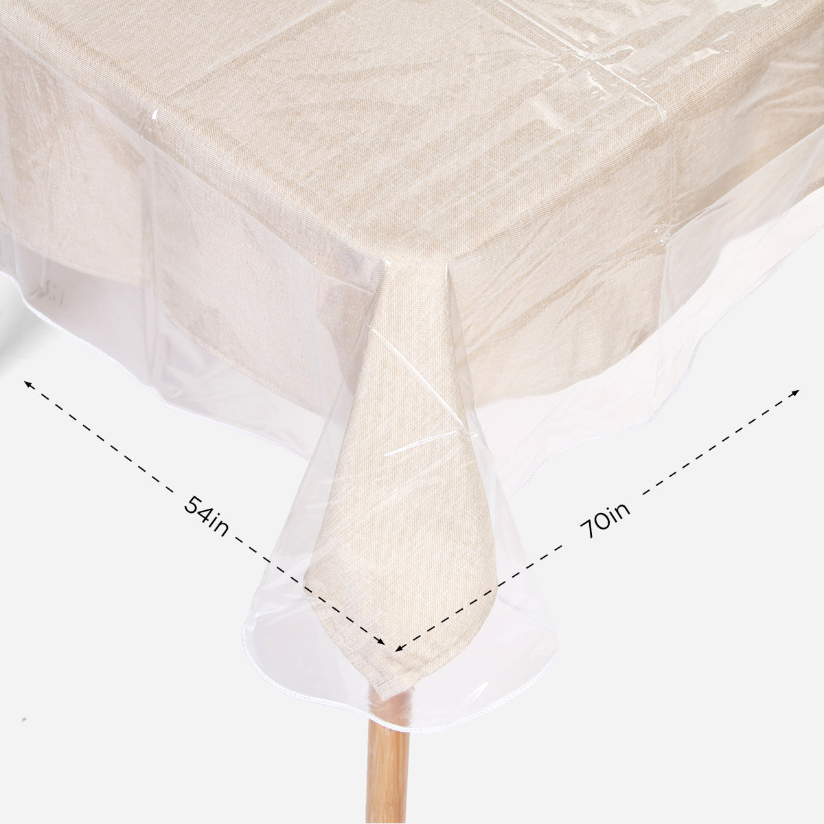 Hosh Rectangular Tablecloth Protector - 54 x 70in.