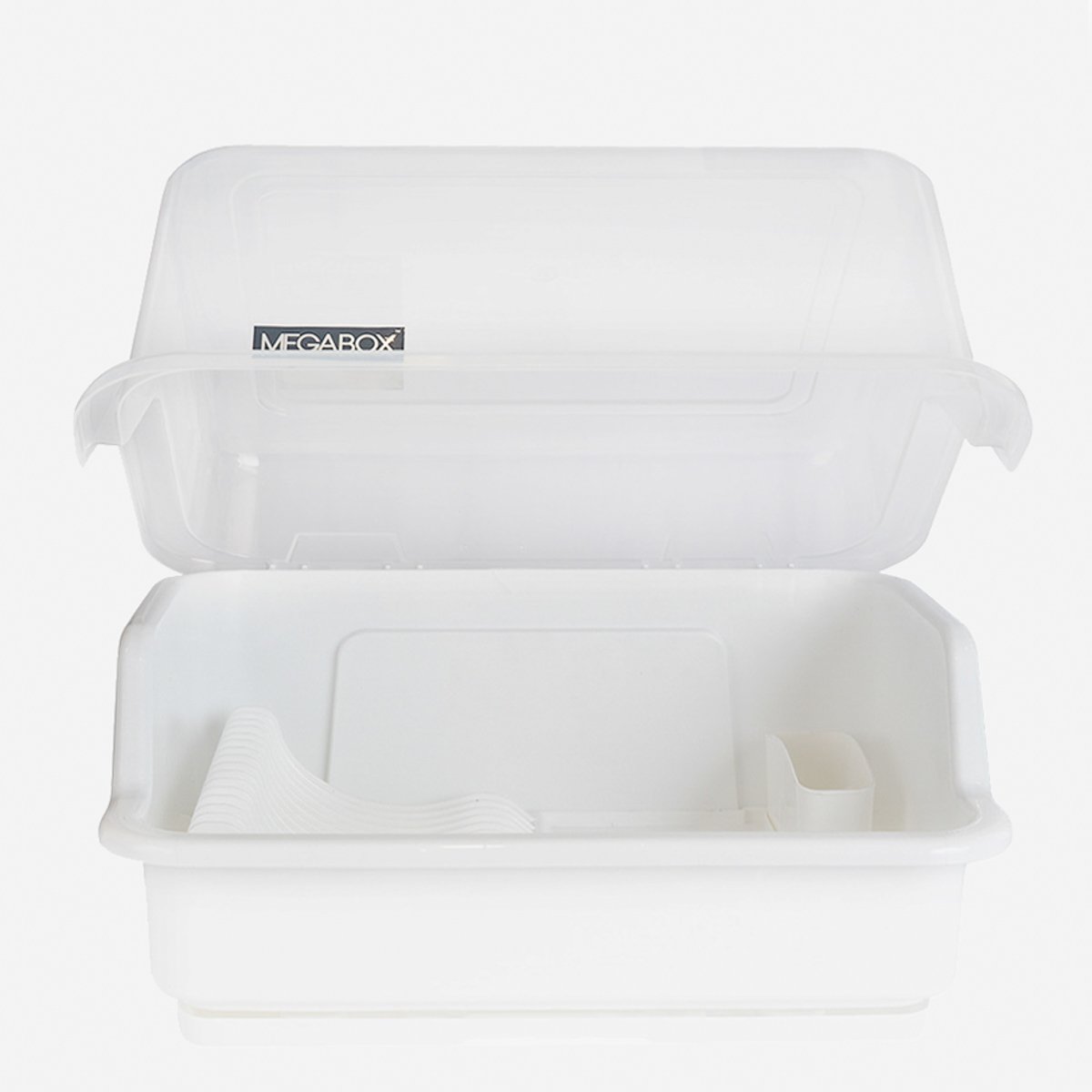 MegaBox Large Dish Drainer - White