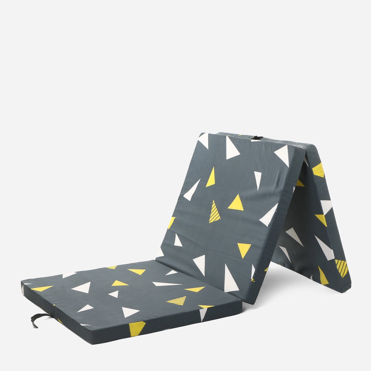 Hosh Trifold Mattress (Plain/Printed) - 30x75x2in