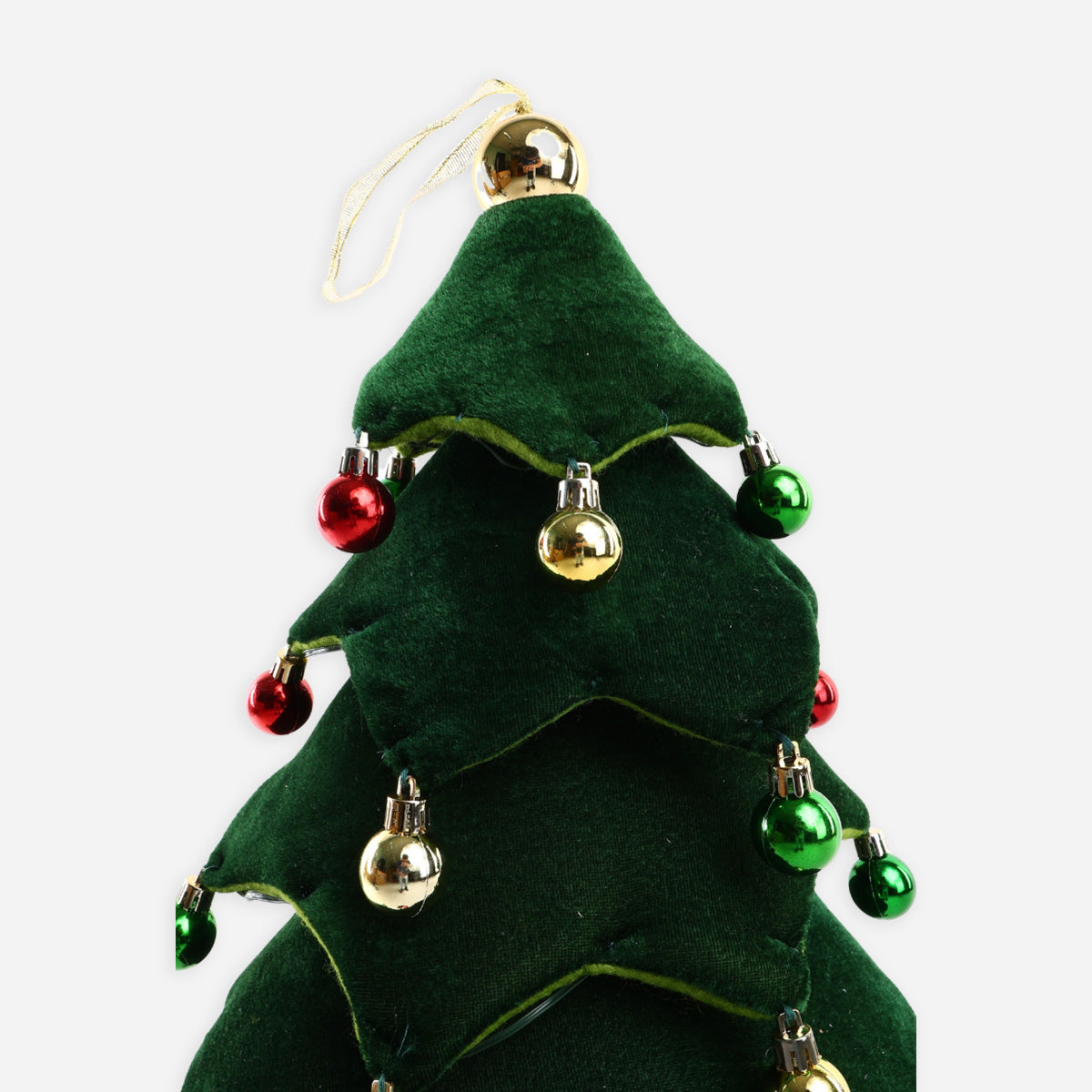 SM Home Collapsible Tree with LED Lights (Red/Green) - 60cm