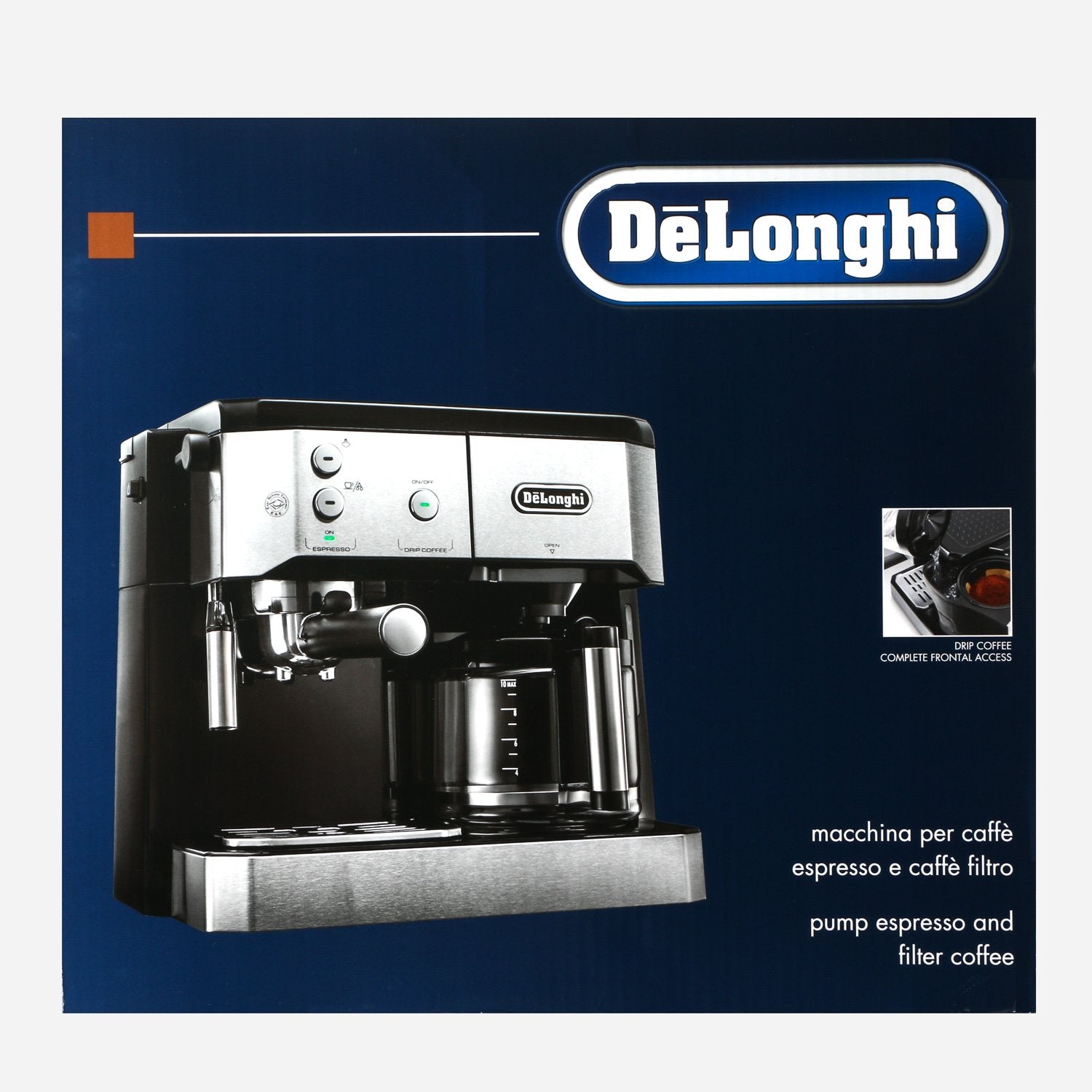 De'Longhi Combi Coffee Maker BCO421