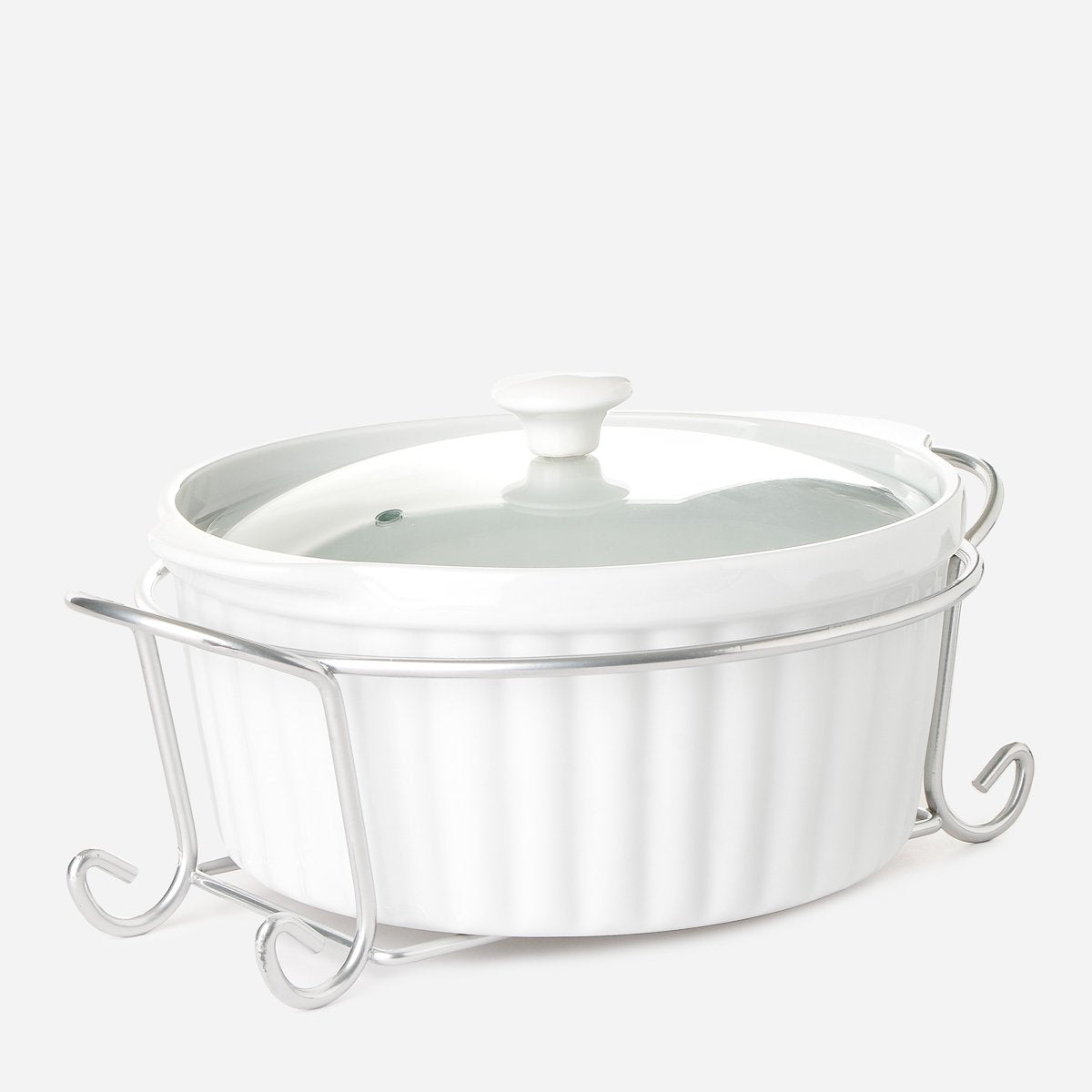 Hosh Gresham Ceramic Casserole and Silver Plated Rack - 1.5L – SM Home