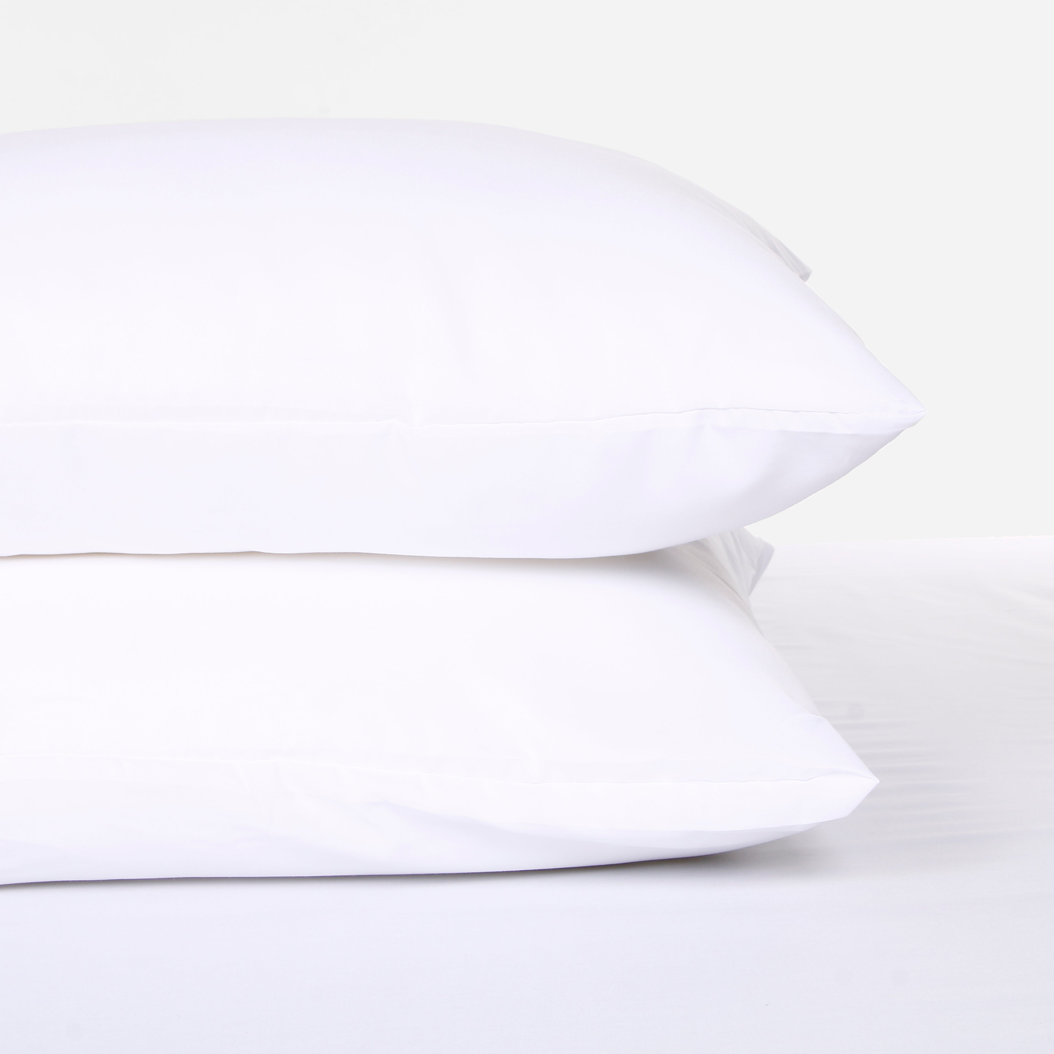 Elle Decor 2-Piece Plaine Pillowcase Set 20x30in. - White