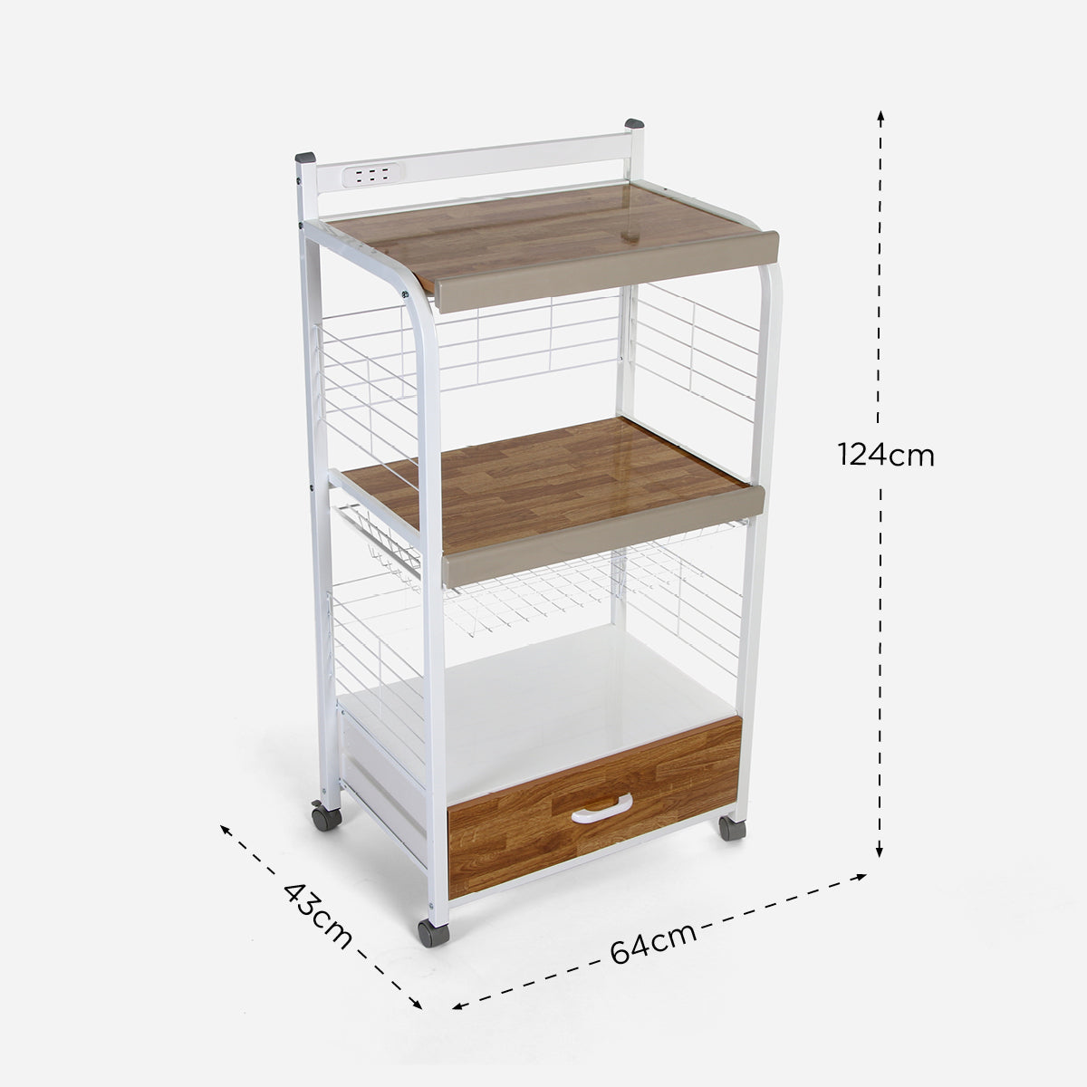 Home Accents Microwave Stand - SMST3