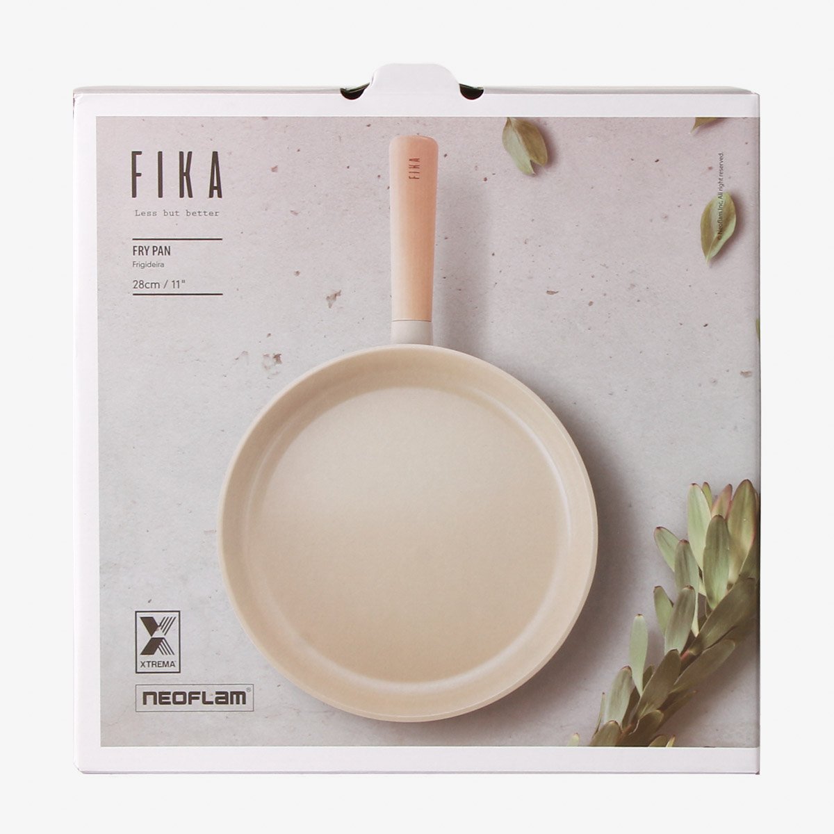 Neoflam Fika Cast Aluminum Fry Pan (Sahara Sand) - 28cm