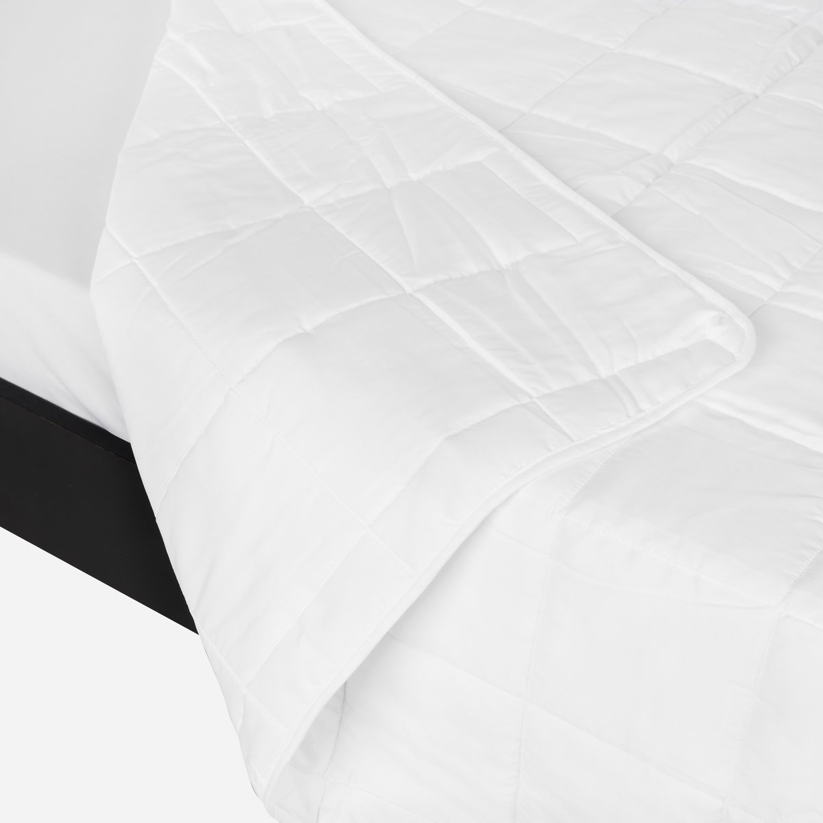 Kingston Full Size Comforter Blanket 80x90in. Ð Plain White