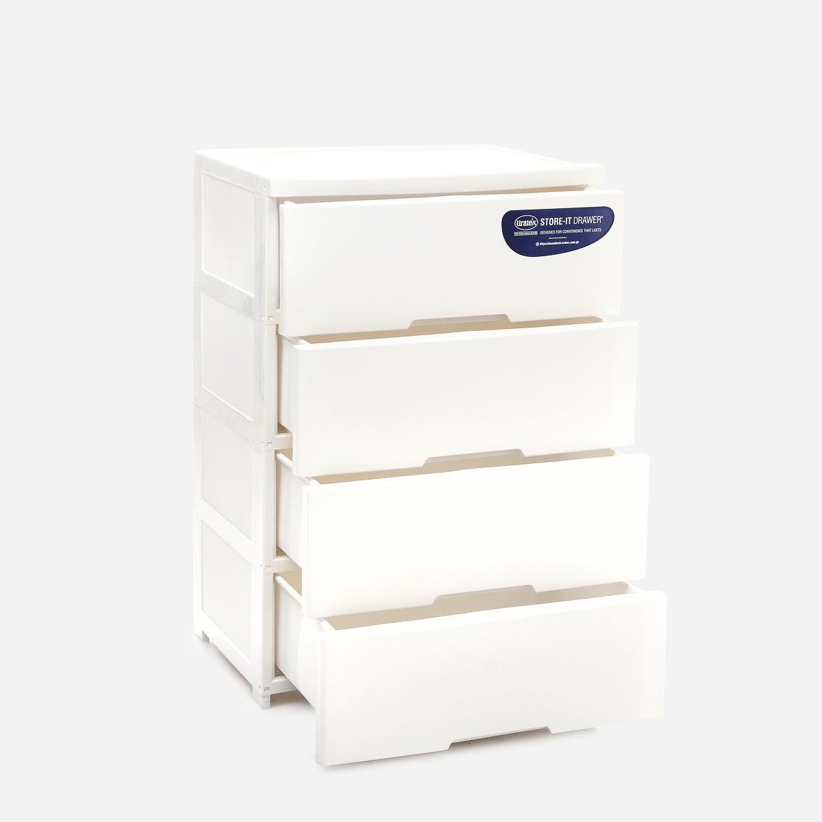 Uratex Store-It 4 Layer Drawer Ð White