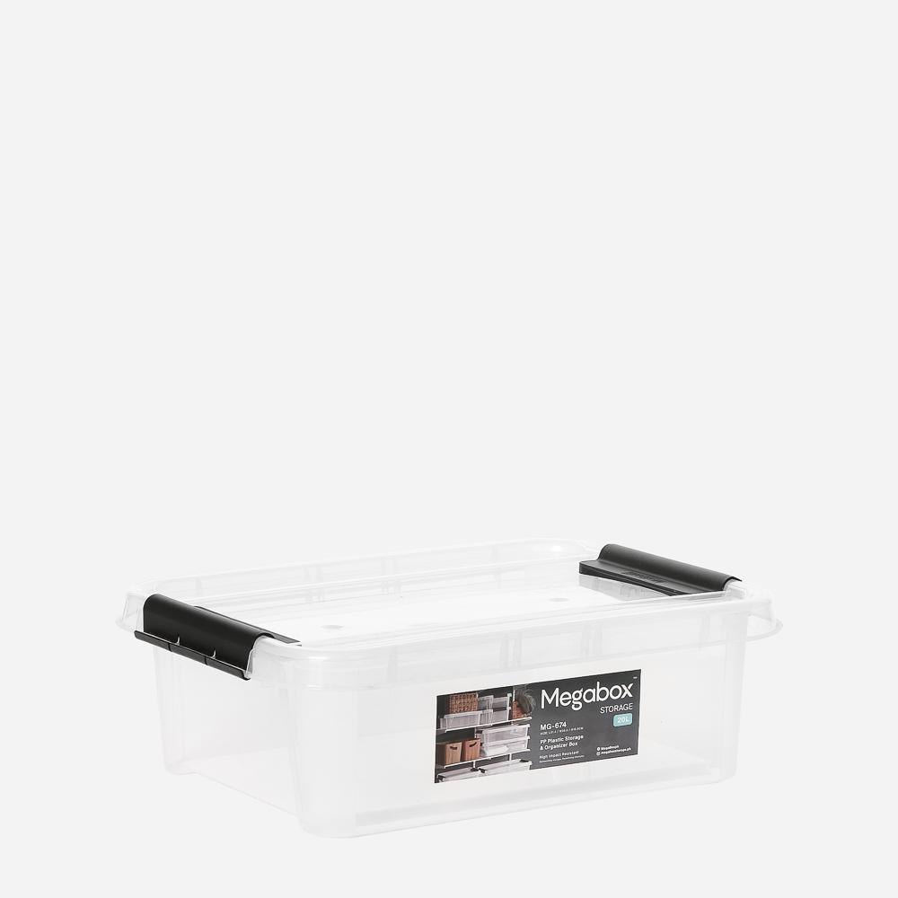 Megabox MG 674 Storage Box 20L – Clear