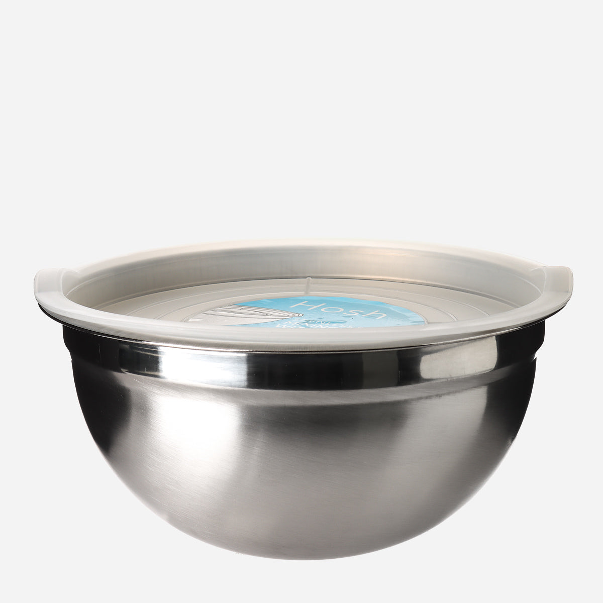 Hosh Kitchenware Stainless Steel Mixing Bowl With Lid 26cm