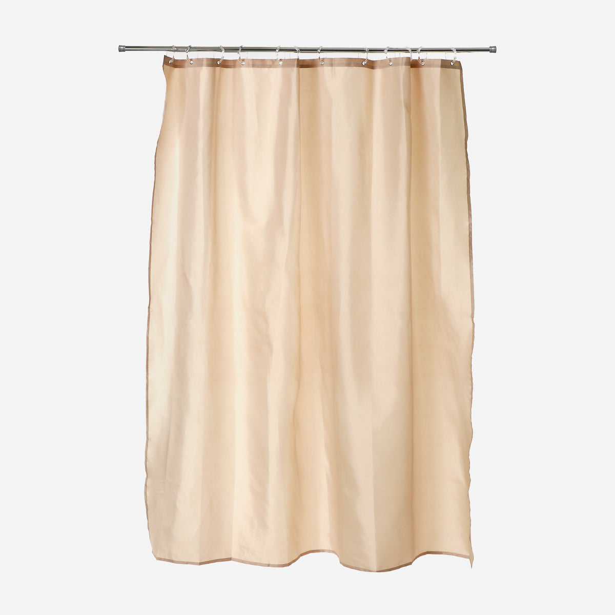 Hosh Fabric Shower Curtain – Mocha