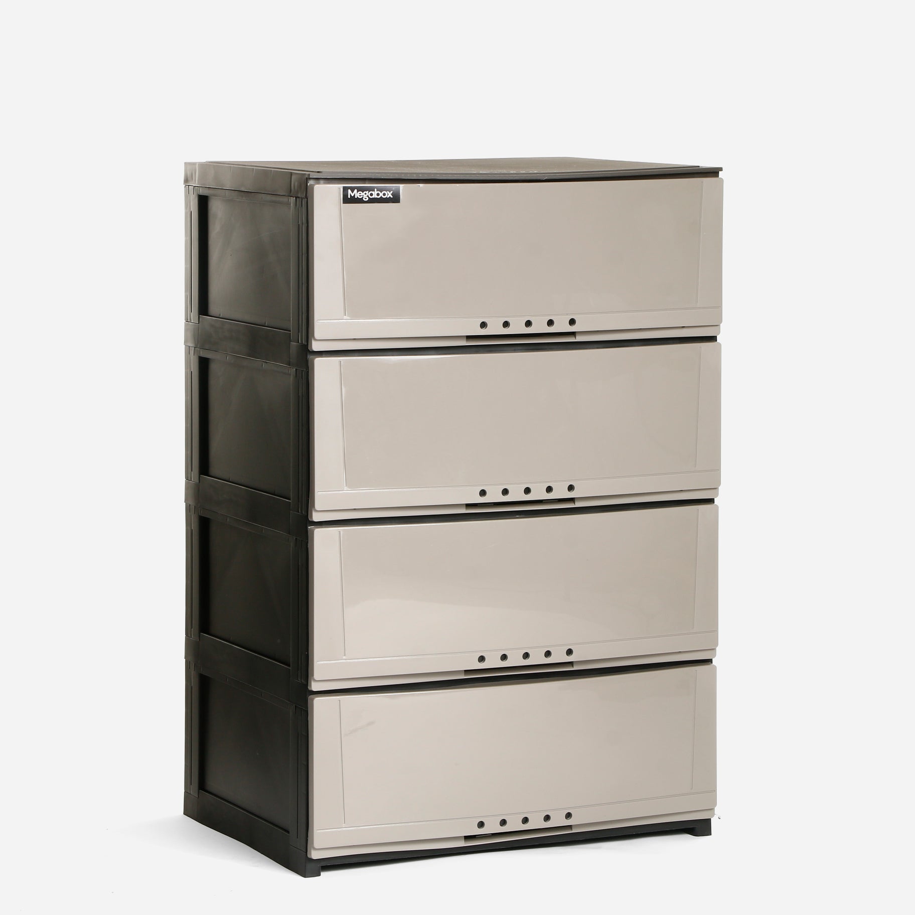 Megabox Modish Drawer (Gray) - 4 Layers