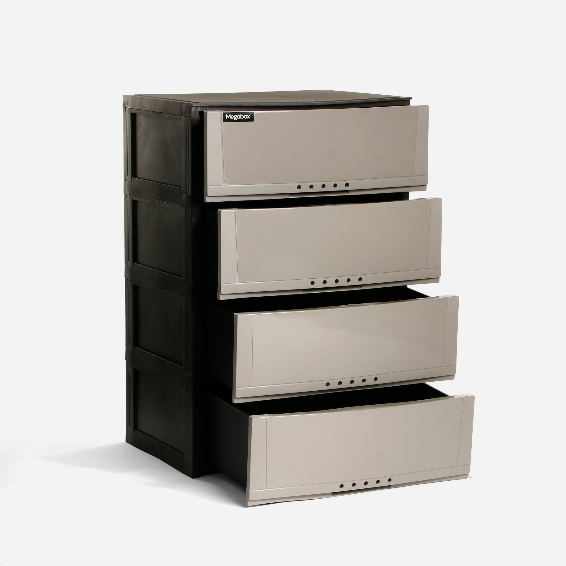 Megabox Modish Drawer (Gray) - 4 Layers
