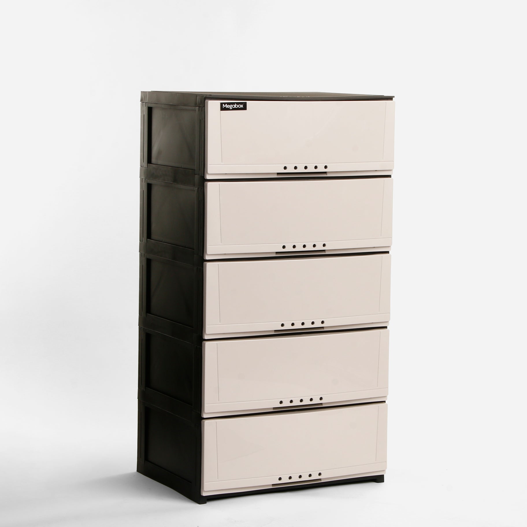Megabox 5-Layer Modish Drawer -  Beige