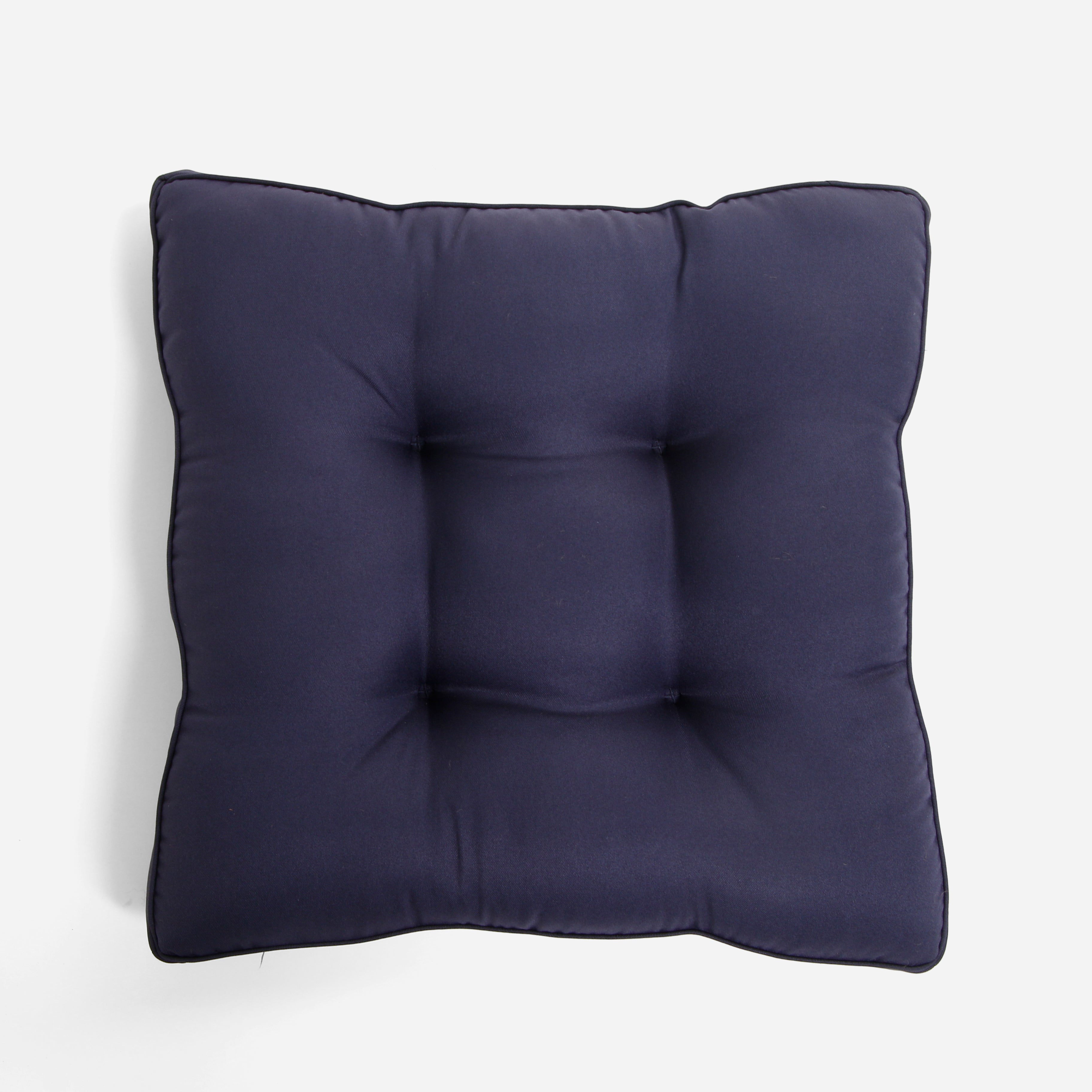 Hosh Chairpad with Dot Drop (Navy Blue) - 17x17inches