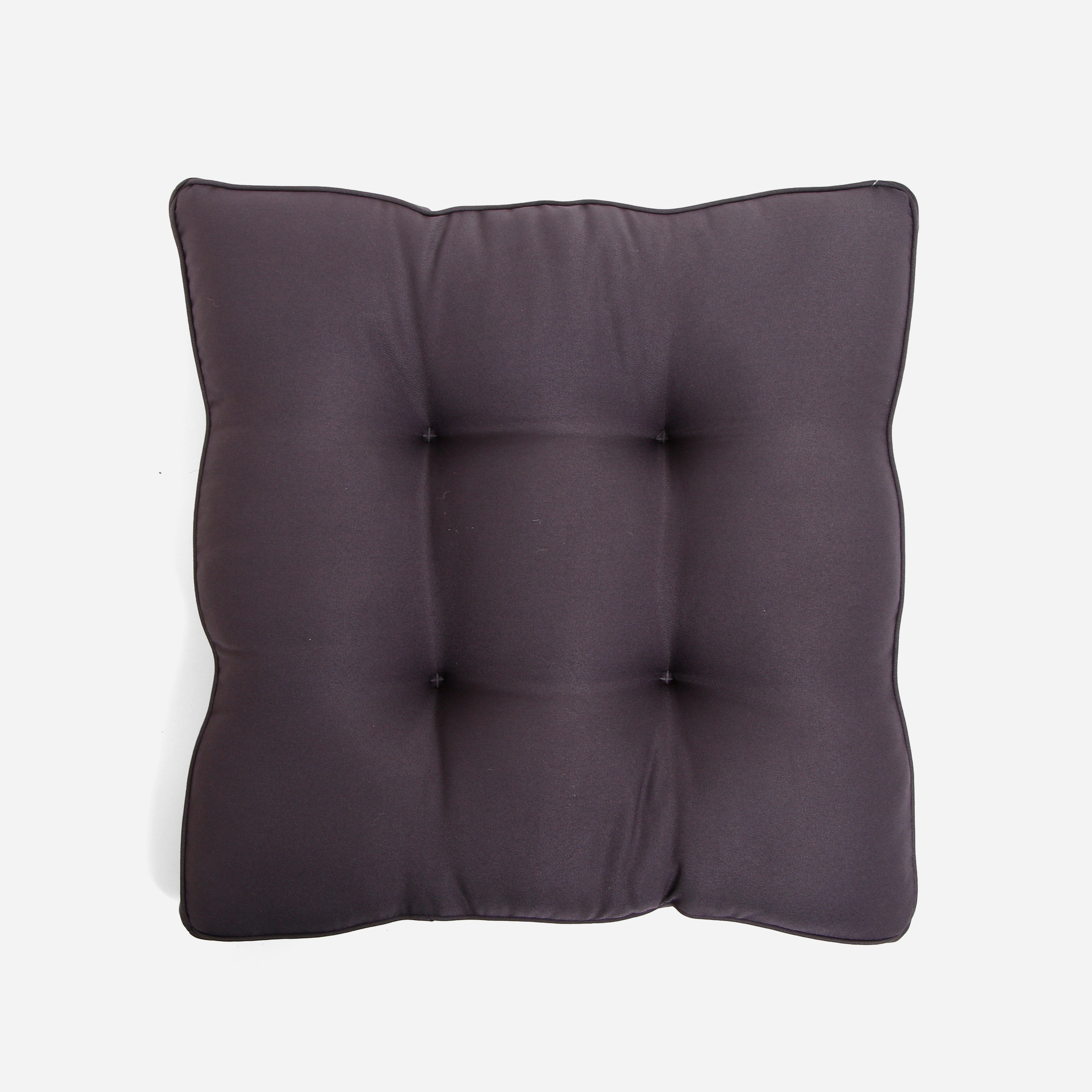 Hosh Chairpad with Dot Drop (Gray) - 17x17 inches