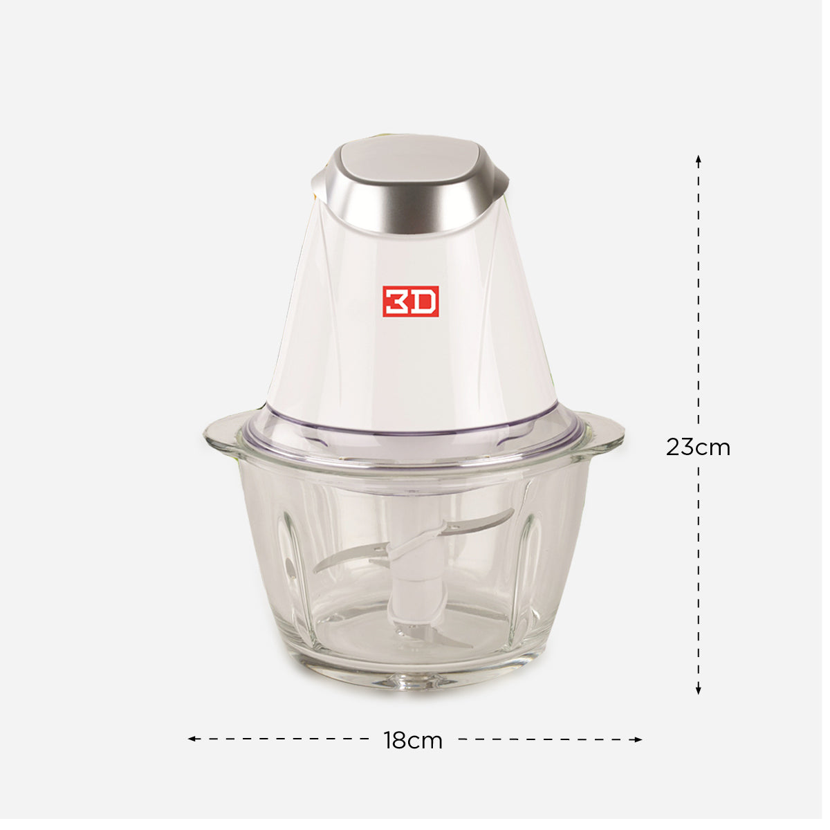 3D 2-in-1 Food Chopper