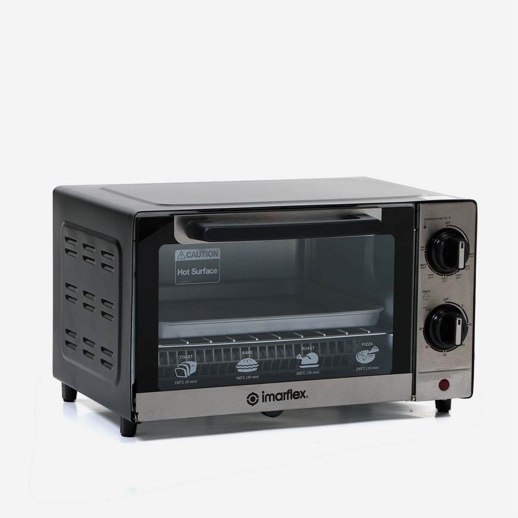 Imarflex Infrared Dual Heater Oven Toaster - 9L