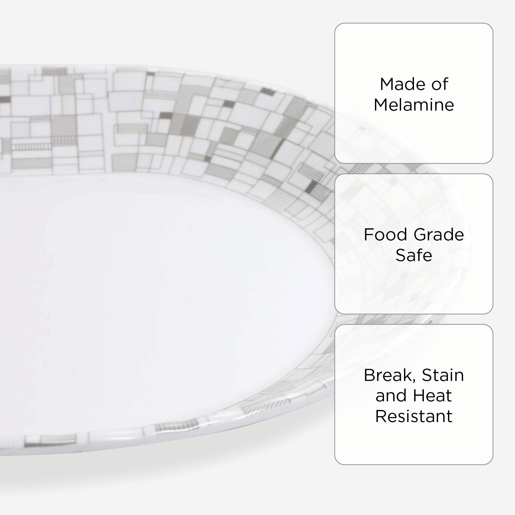 Melawares Oval Platter (Mosaic) - 12
