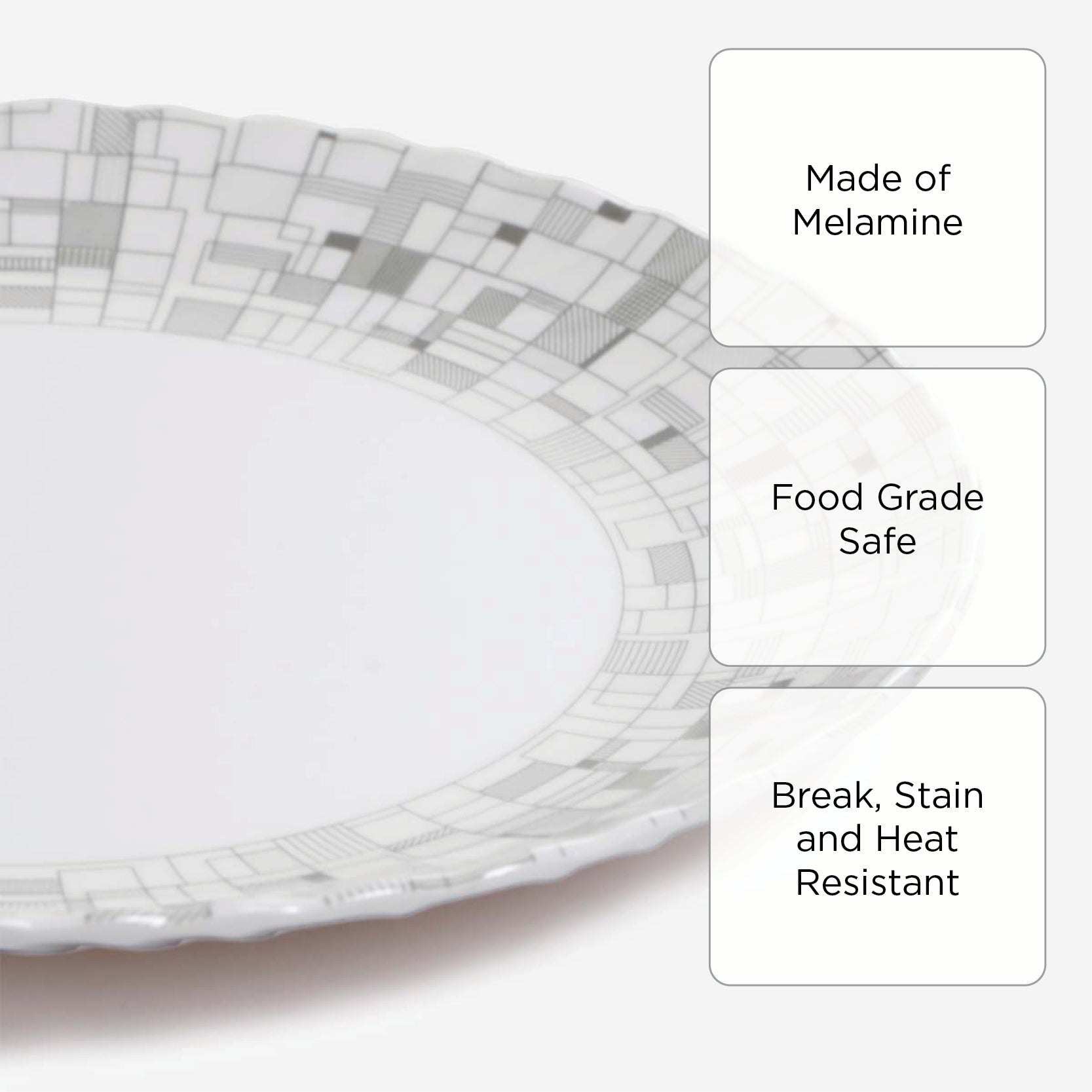 Melawares Dinner Plate (Mosaic) - 9