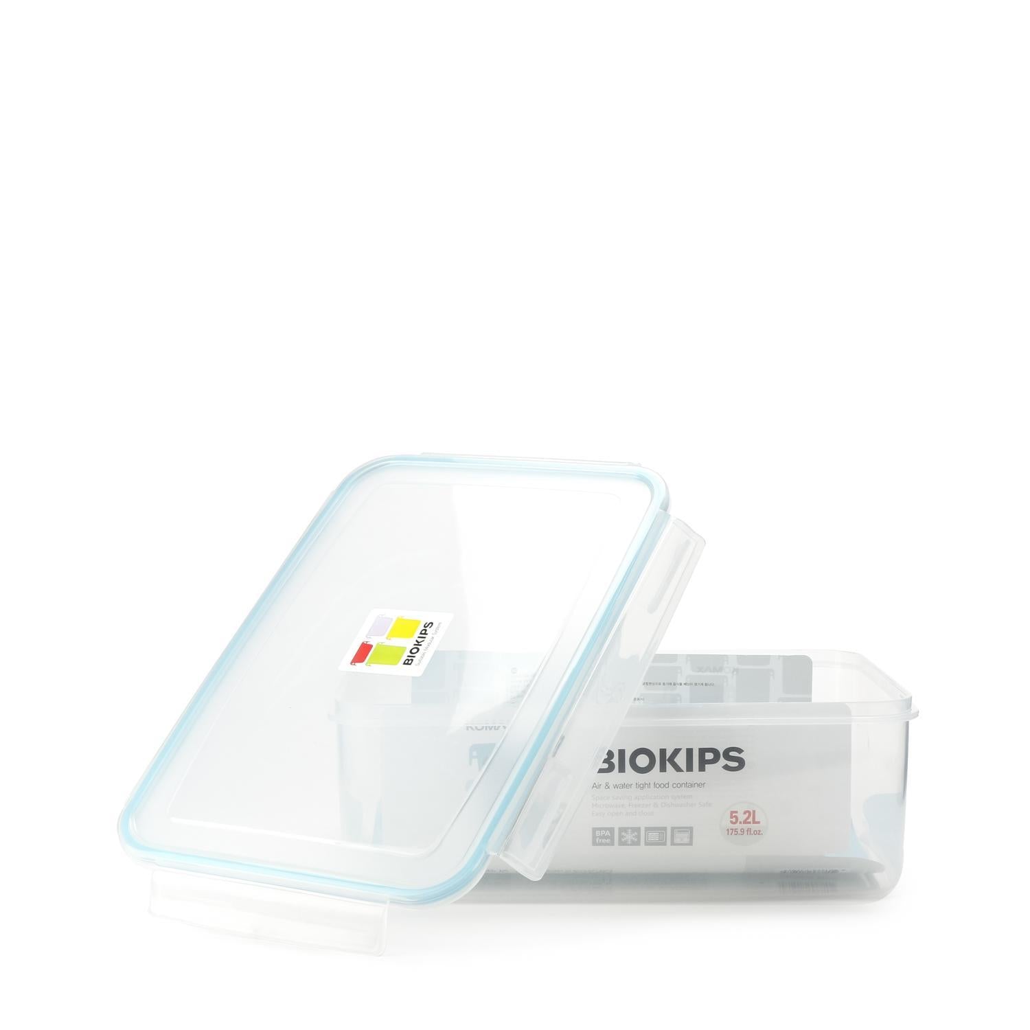 Biokips Rectangular Food Keeper 5.2L