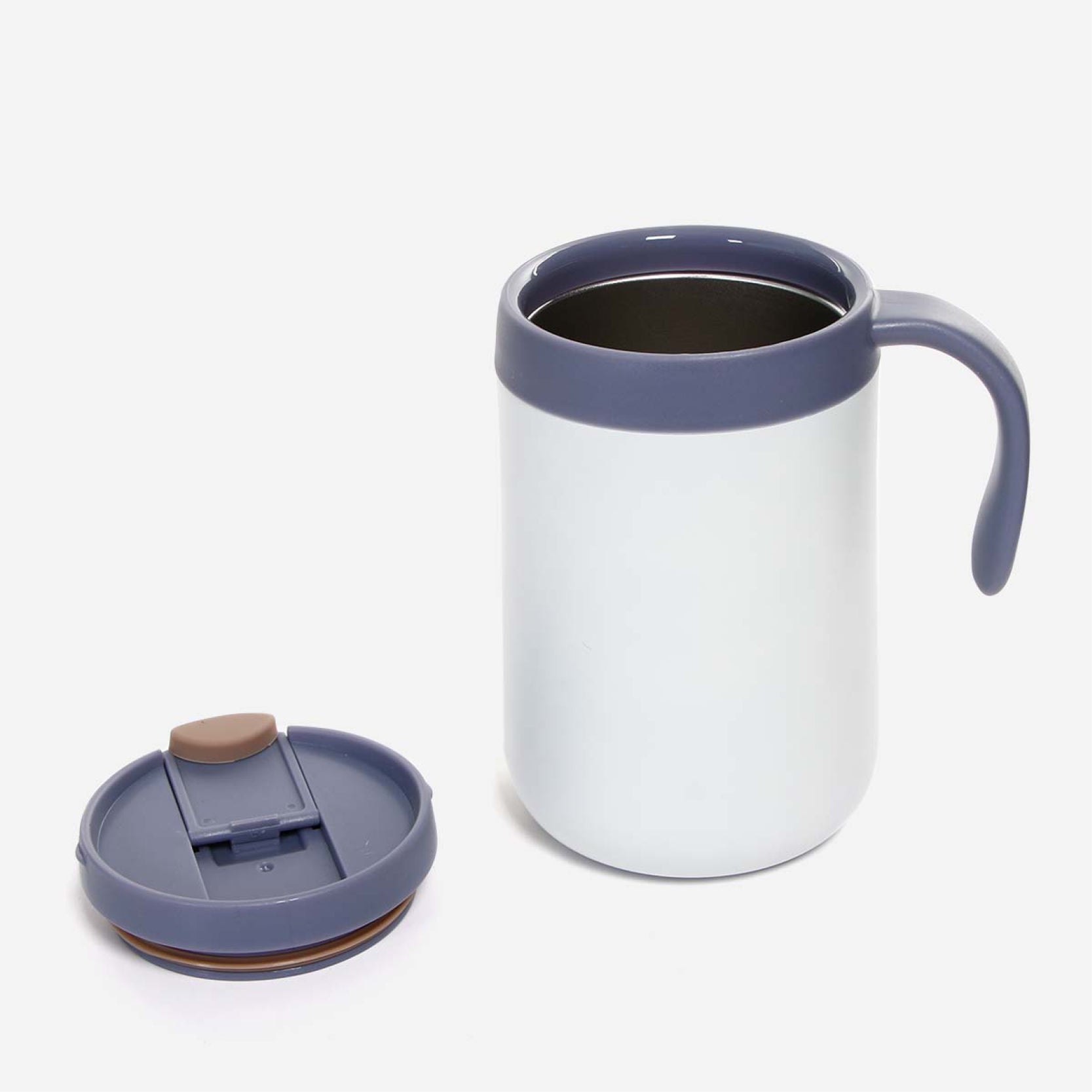 Atlantic Double Wall Mug (White) - 500ml