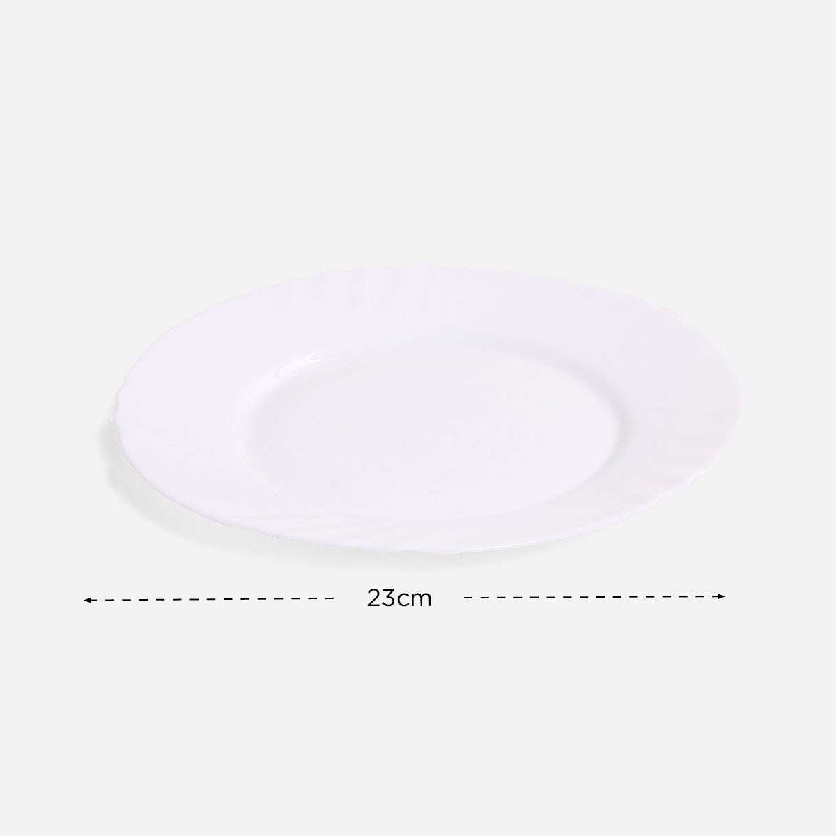 Hosh 4-Piece Opal Flat Plate - 9in.