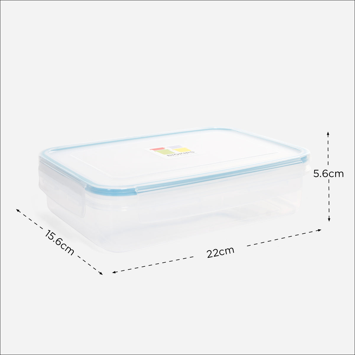 Biokips Rectangular Food Container - 1L