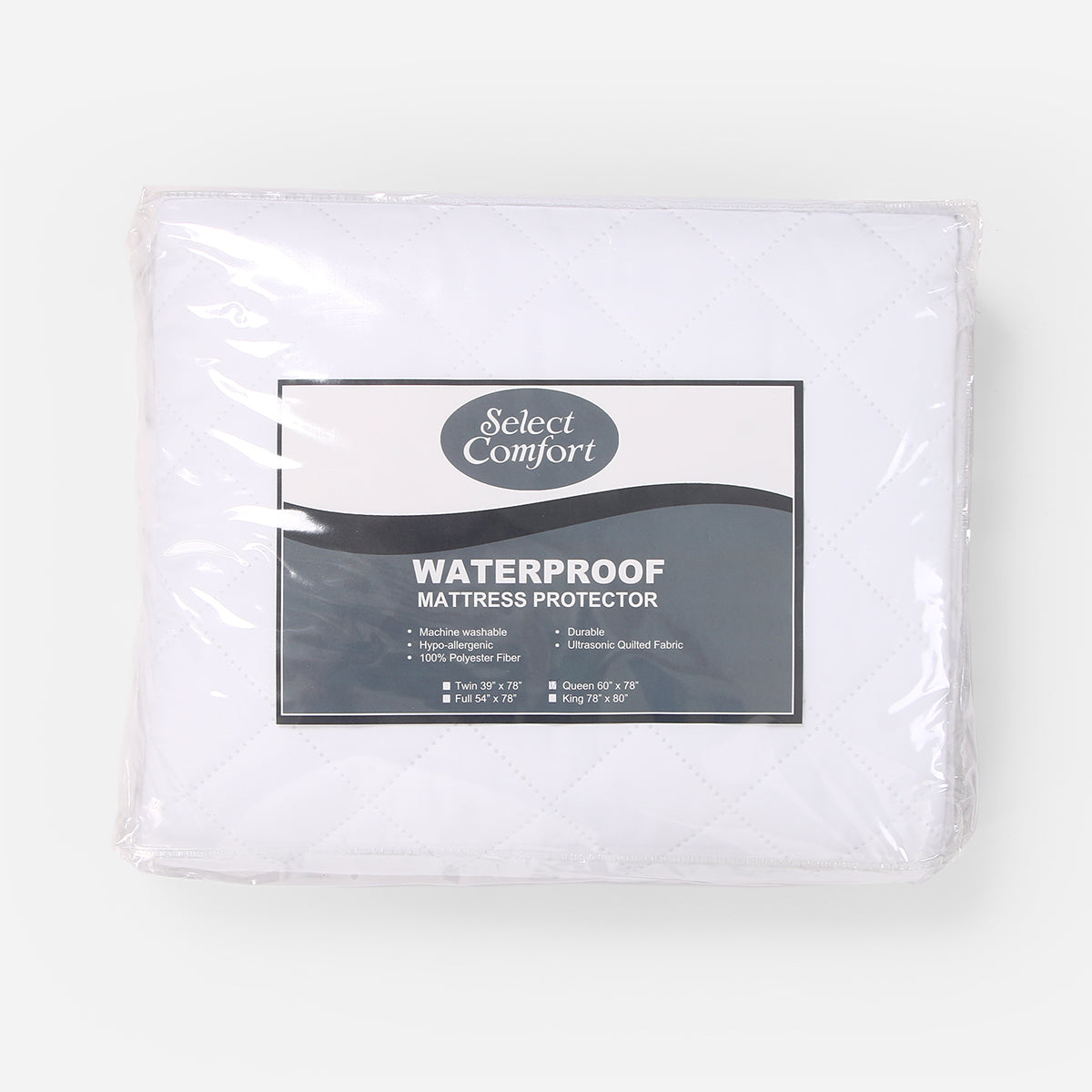 Select Comfort Waterproof Mattress Protector - Queen