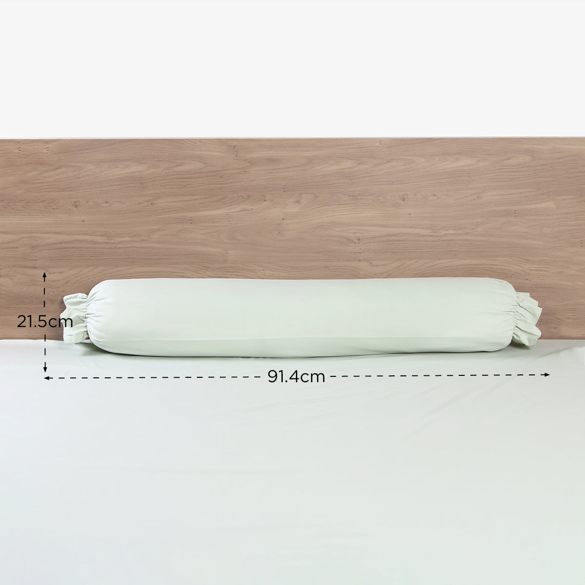Hosh Bolster Pillowcase (Green) - 12x36