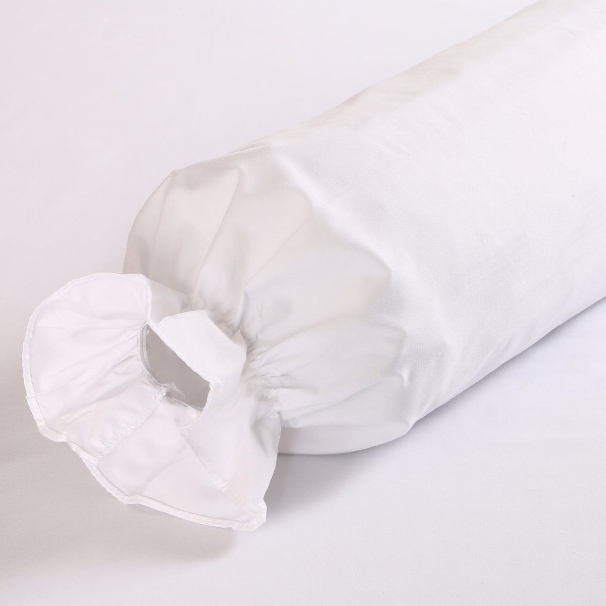 Hosh Bolster Pillowcase (White) - 12x36