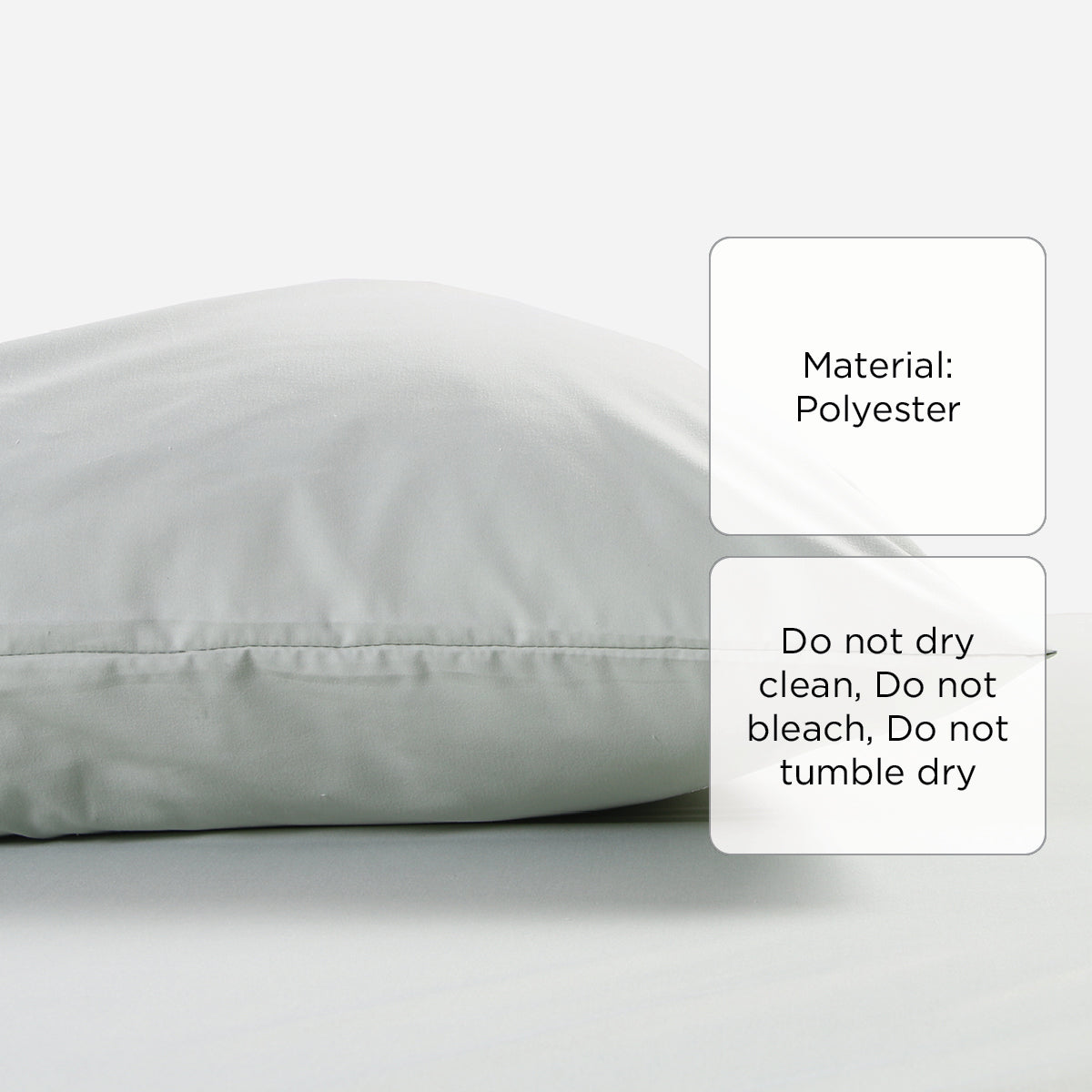 Hosh Body Pillowcase (Green) - 20x45