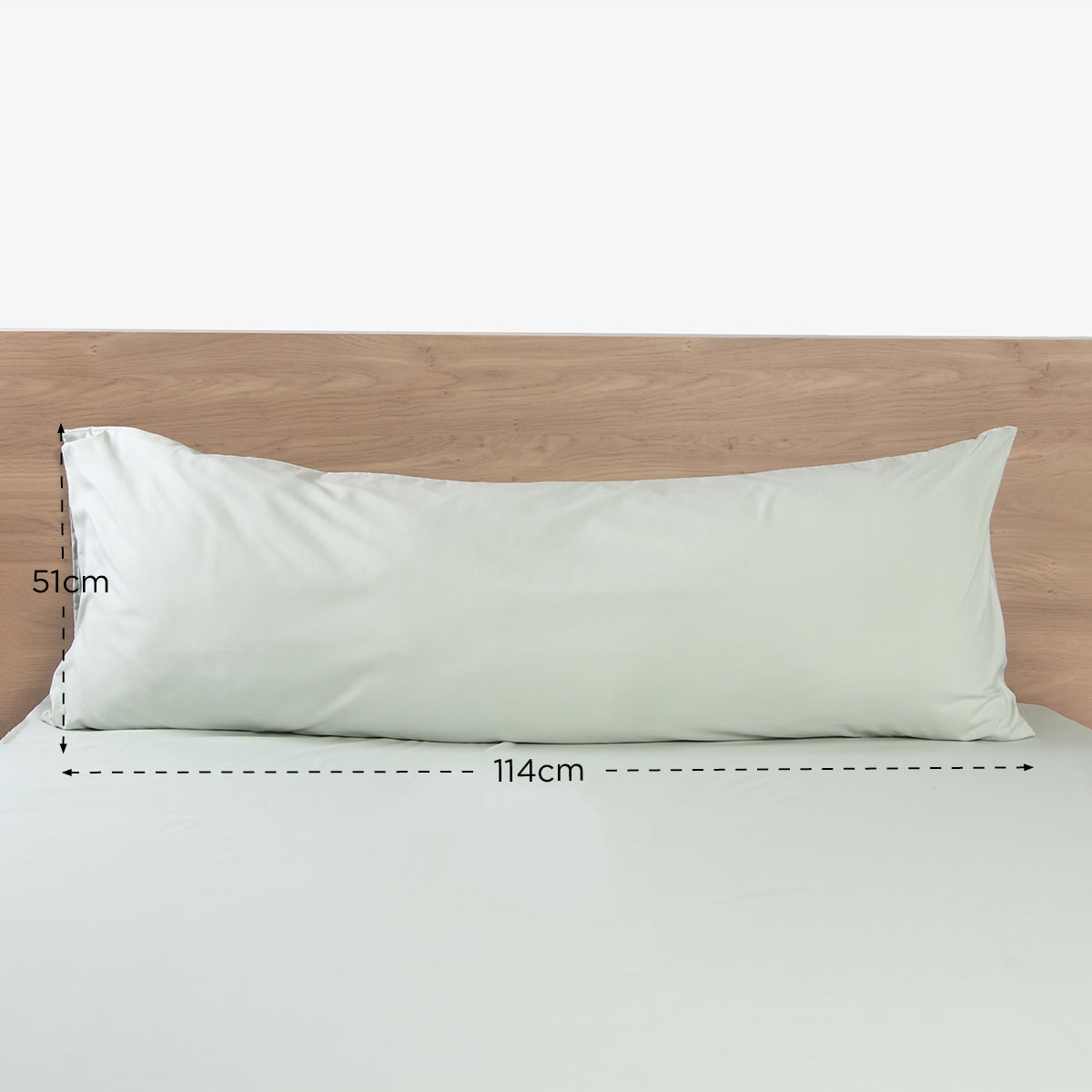 Hosh Body Pillowcase (Green) - 20x45