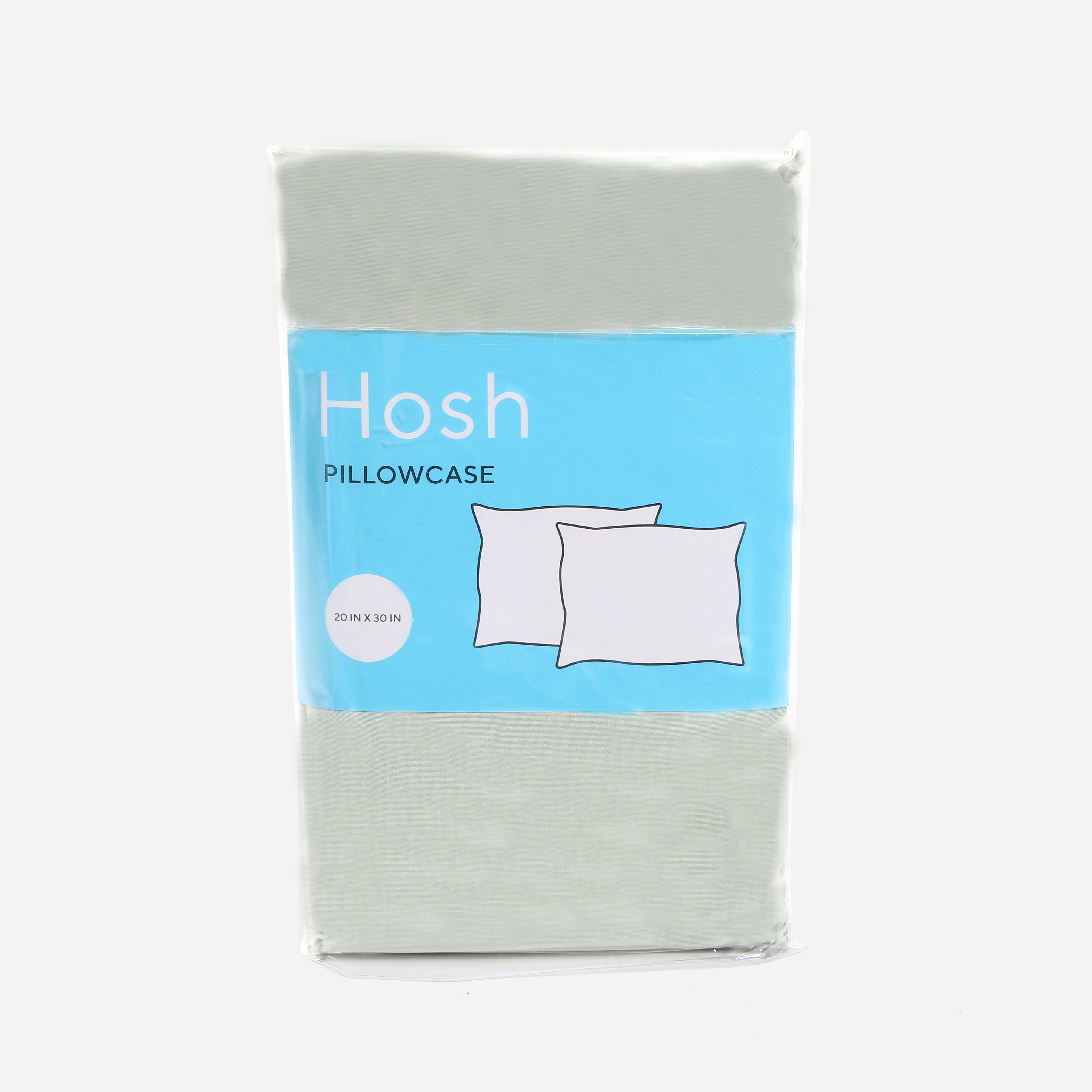 Hosh 2-piece Bedroom Pillowcase (Green) - 20x30