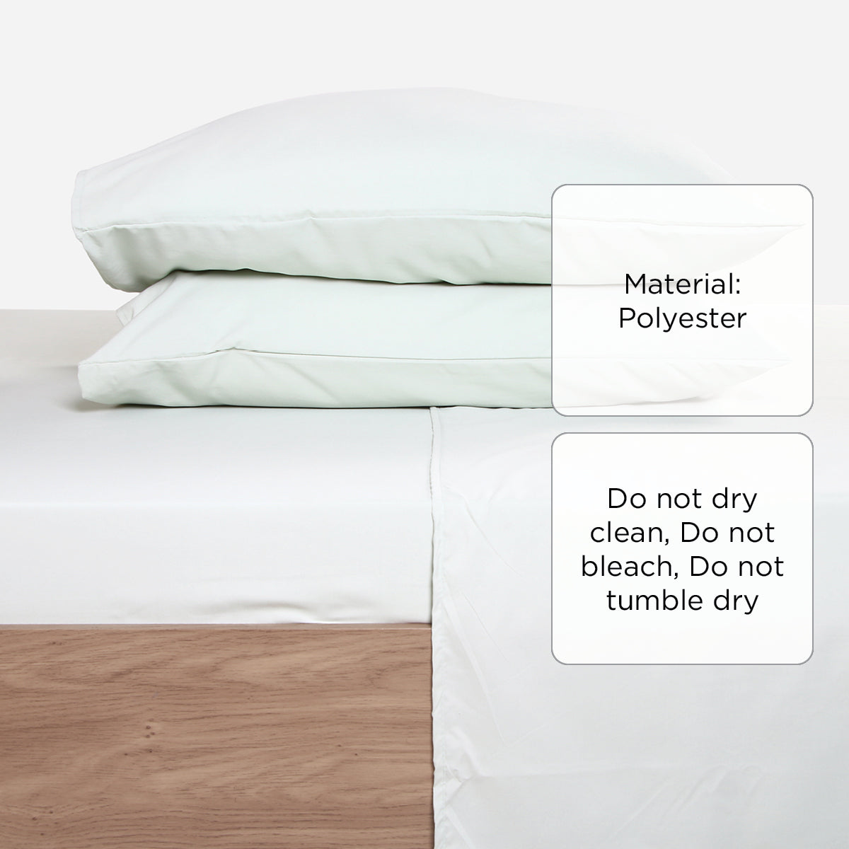 Hosh 4-Piece Full Size Bedsheet Set - Green