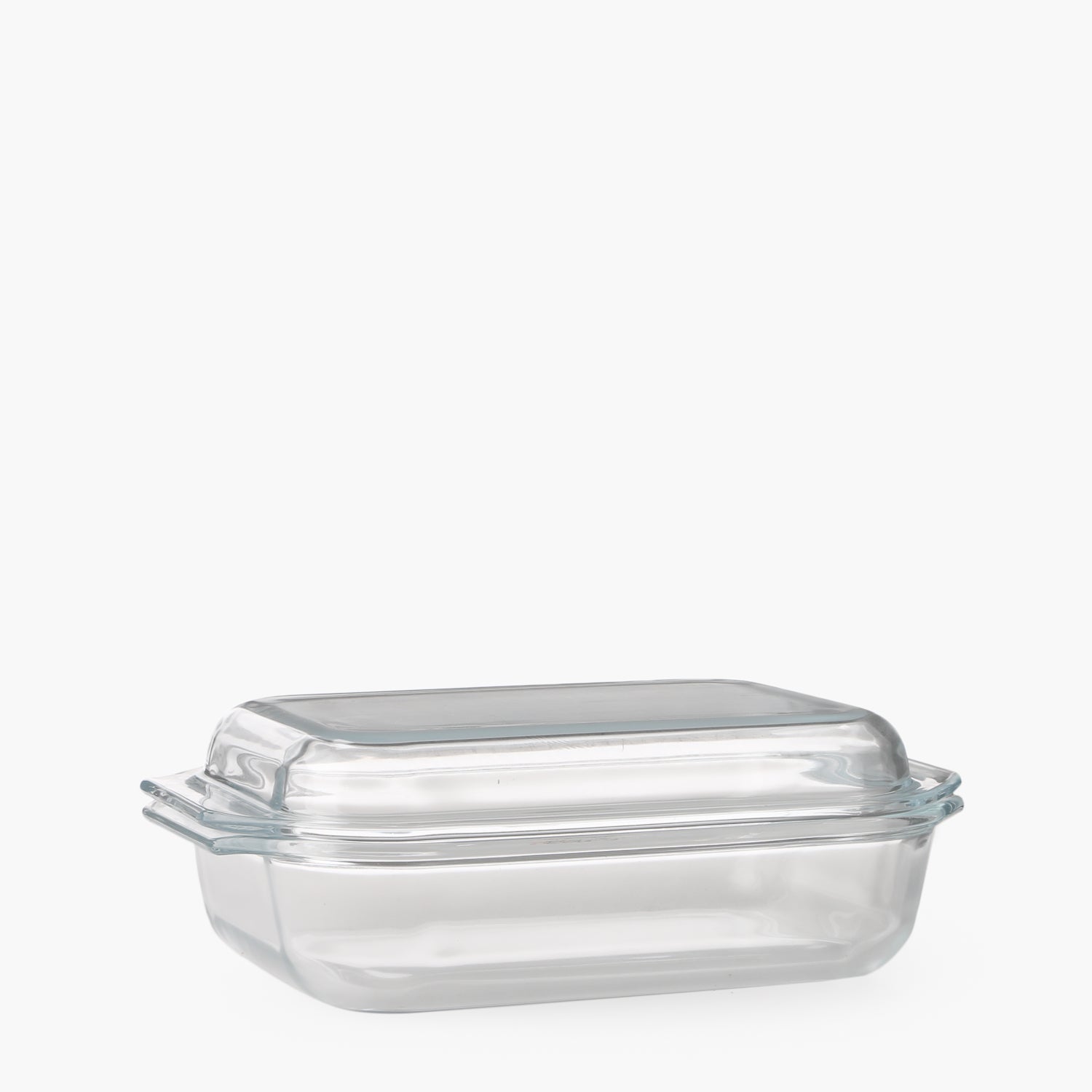 Omega Bence Rectangular Glass Casserole with Lid -  2.2L
