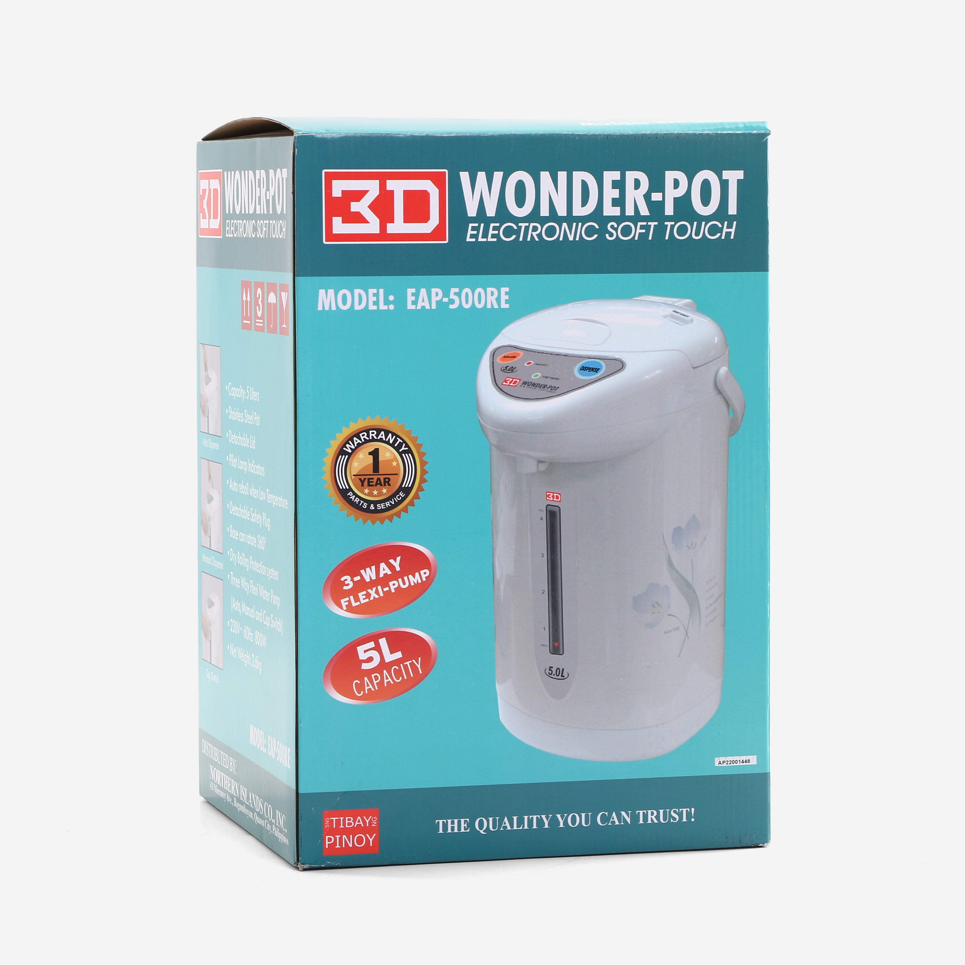 3D Airpot EAP-500 RE - 5L