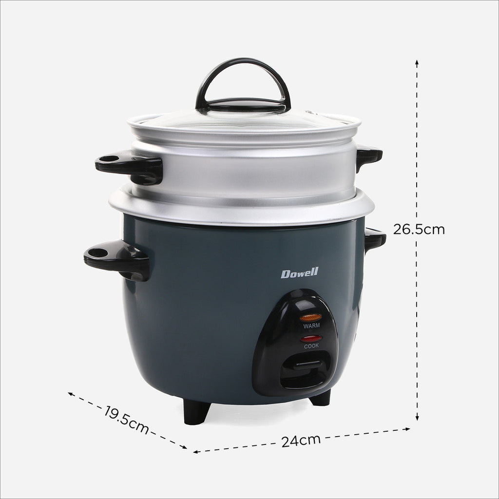 Dowell Rice Cooker RCS03 (Gray) - 3 cups – SM Home