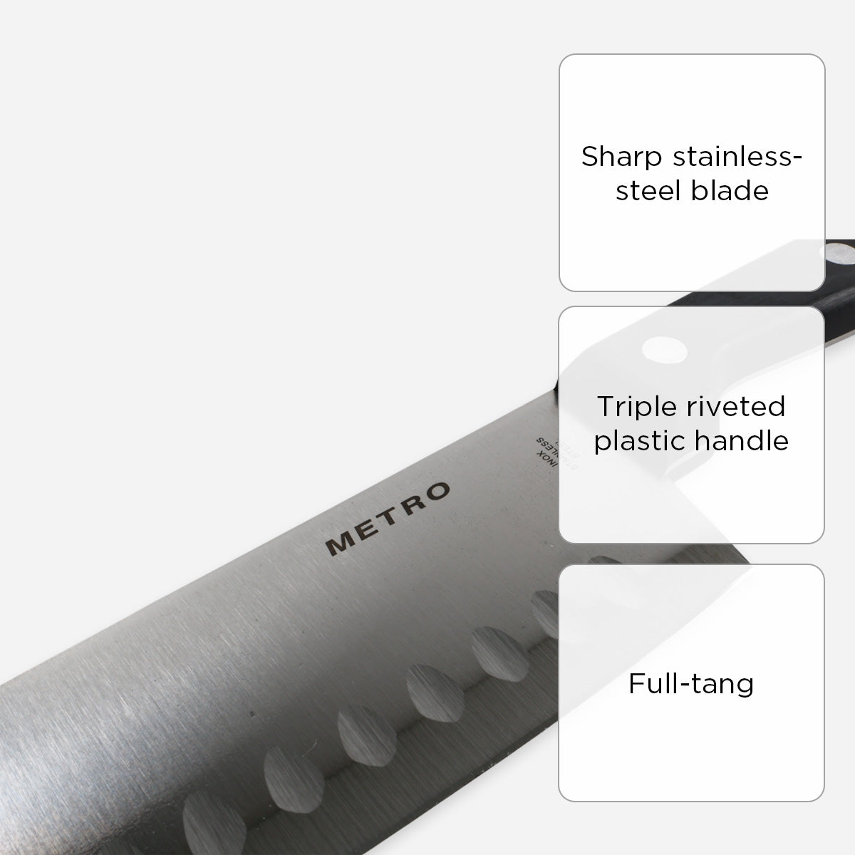 Metro Santoku Knife - 7in.