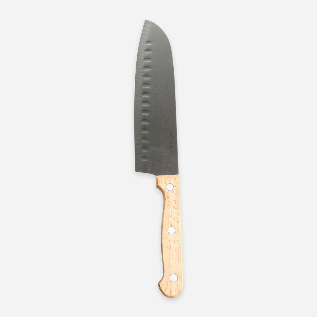 Metro Santoku Knife with Wooden Handle- 7in.