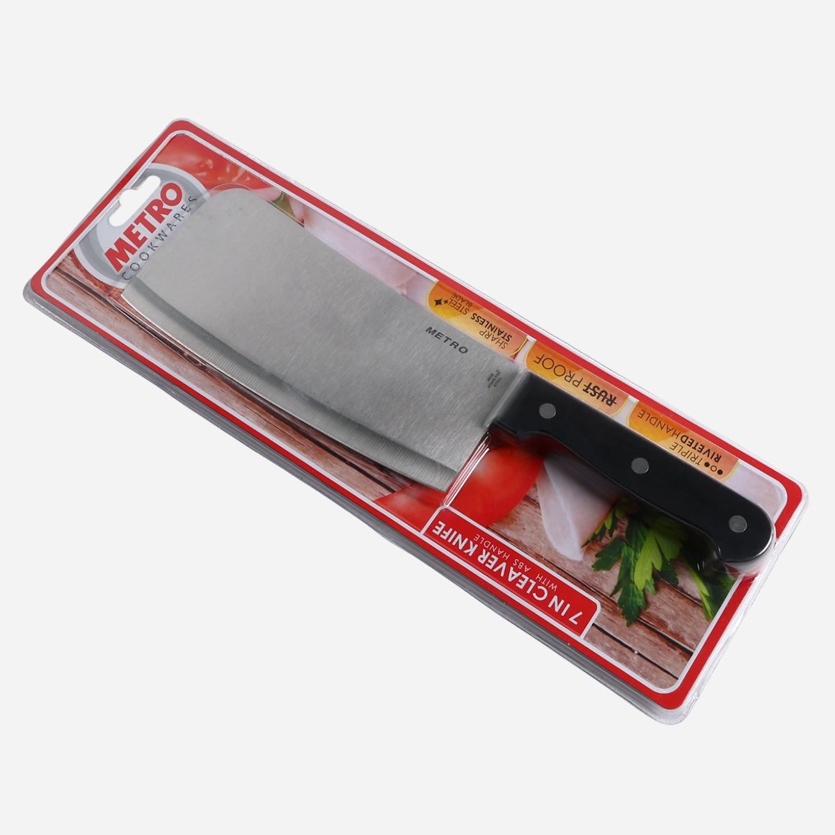 Metro Cleaver Knife - 7in