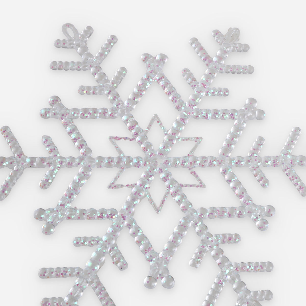 SM Home Acrylic Snowflake (White) - 20cm