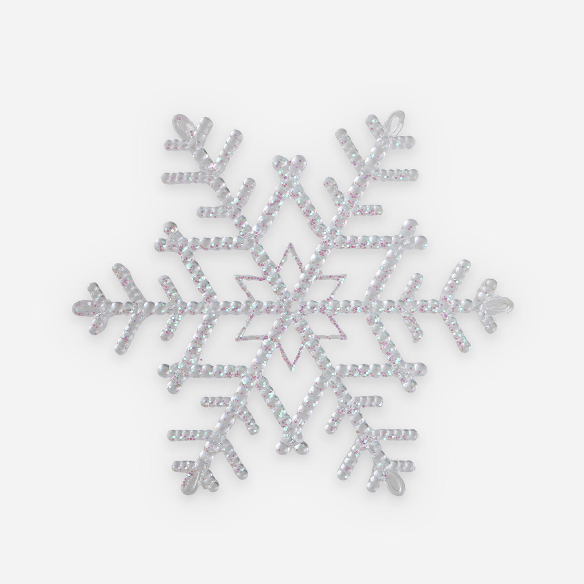 SM Home Acrylic Snowflake (White) - 20cm